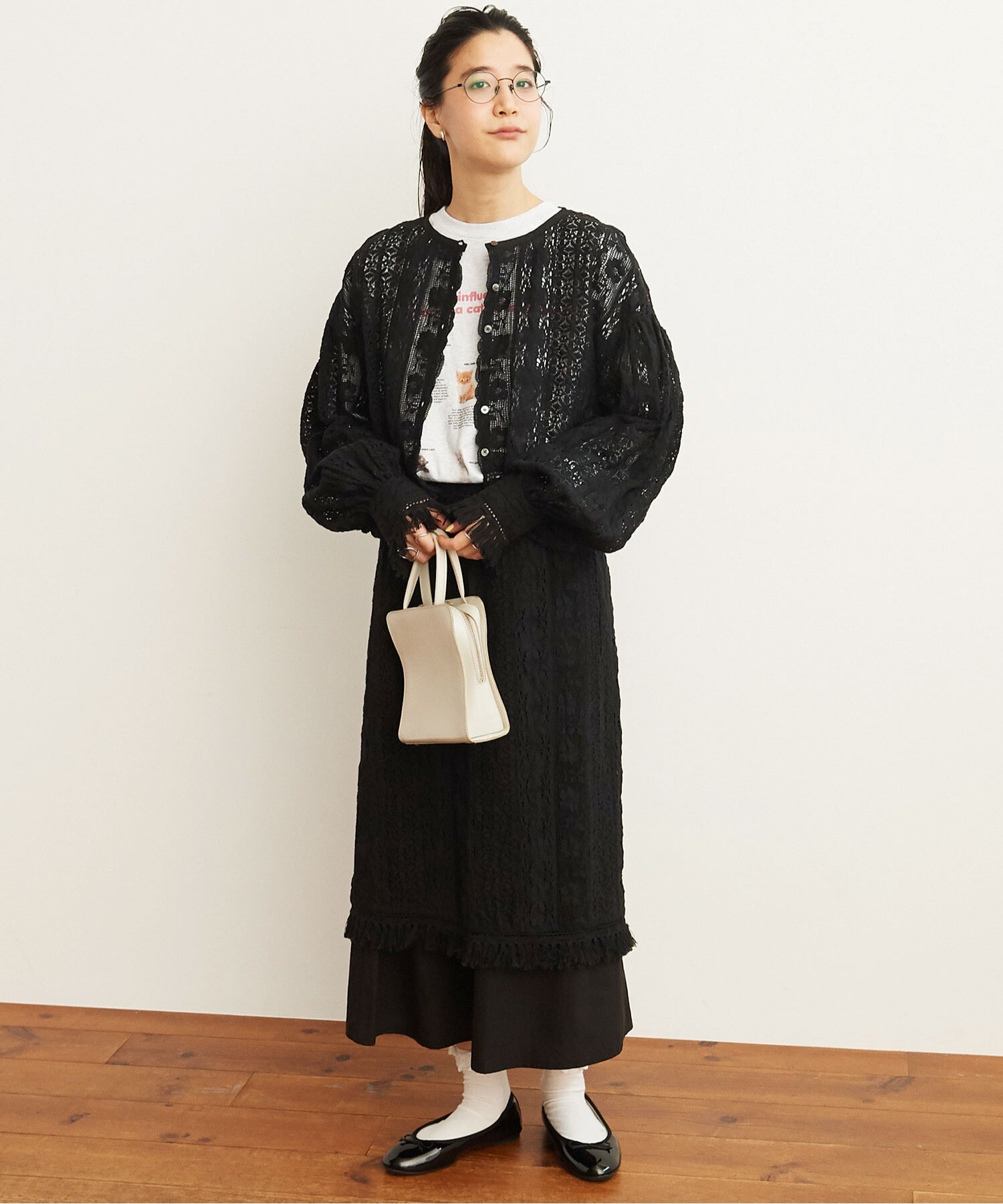 AMBIDEX Store △○Carol apron skirt(F シロ): l'atelier du savon