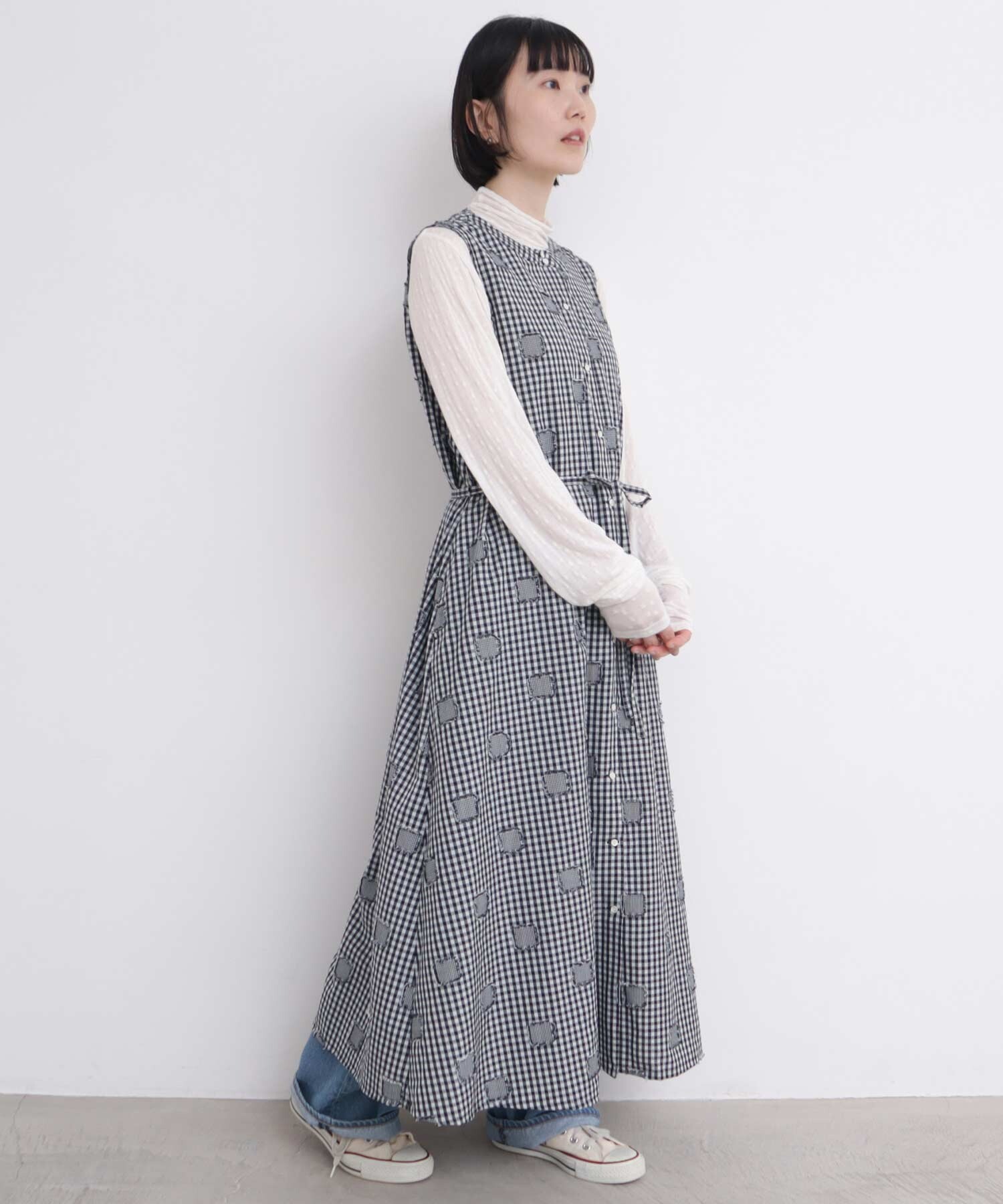 ナチュラルワッシャーポプリンワンピース｜BIGI online store