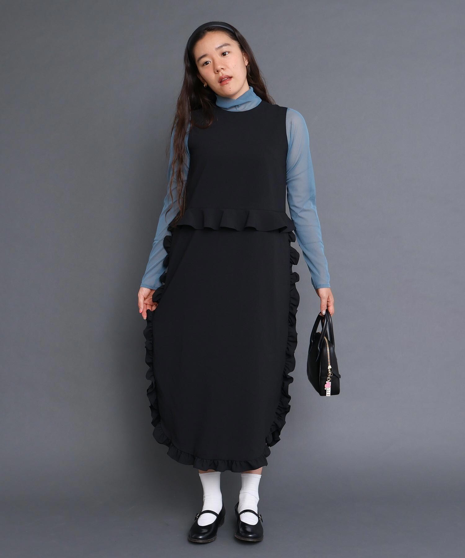 AMBIDEX Store SHELL FRILL peplum ドレス(F クロ): l'atelier du savon