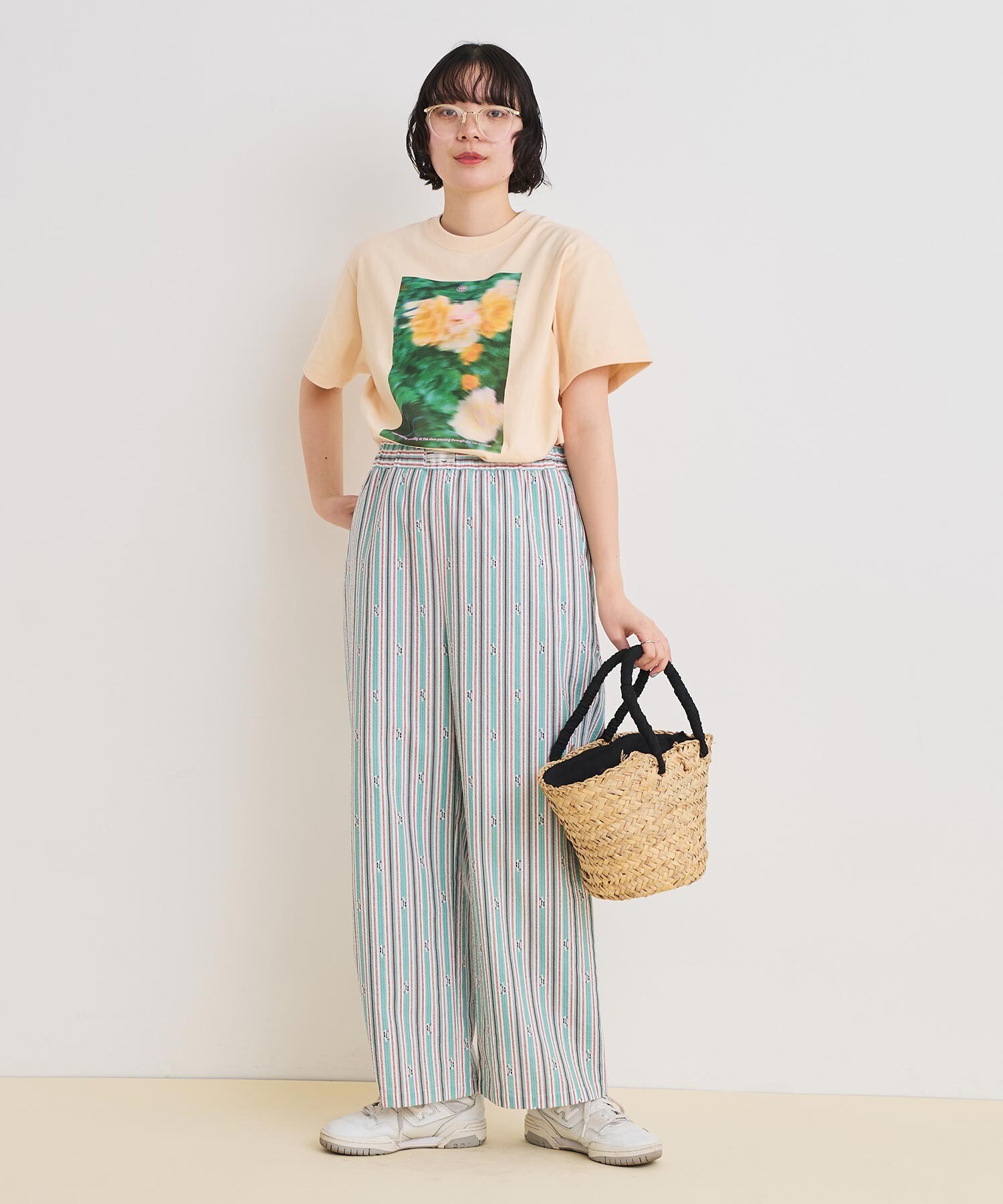 アスページ 45R足袋クロスの908ペグトップパンツ: WOMEN｜45R