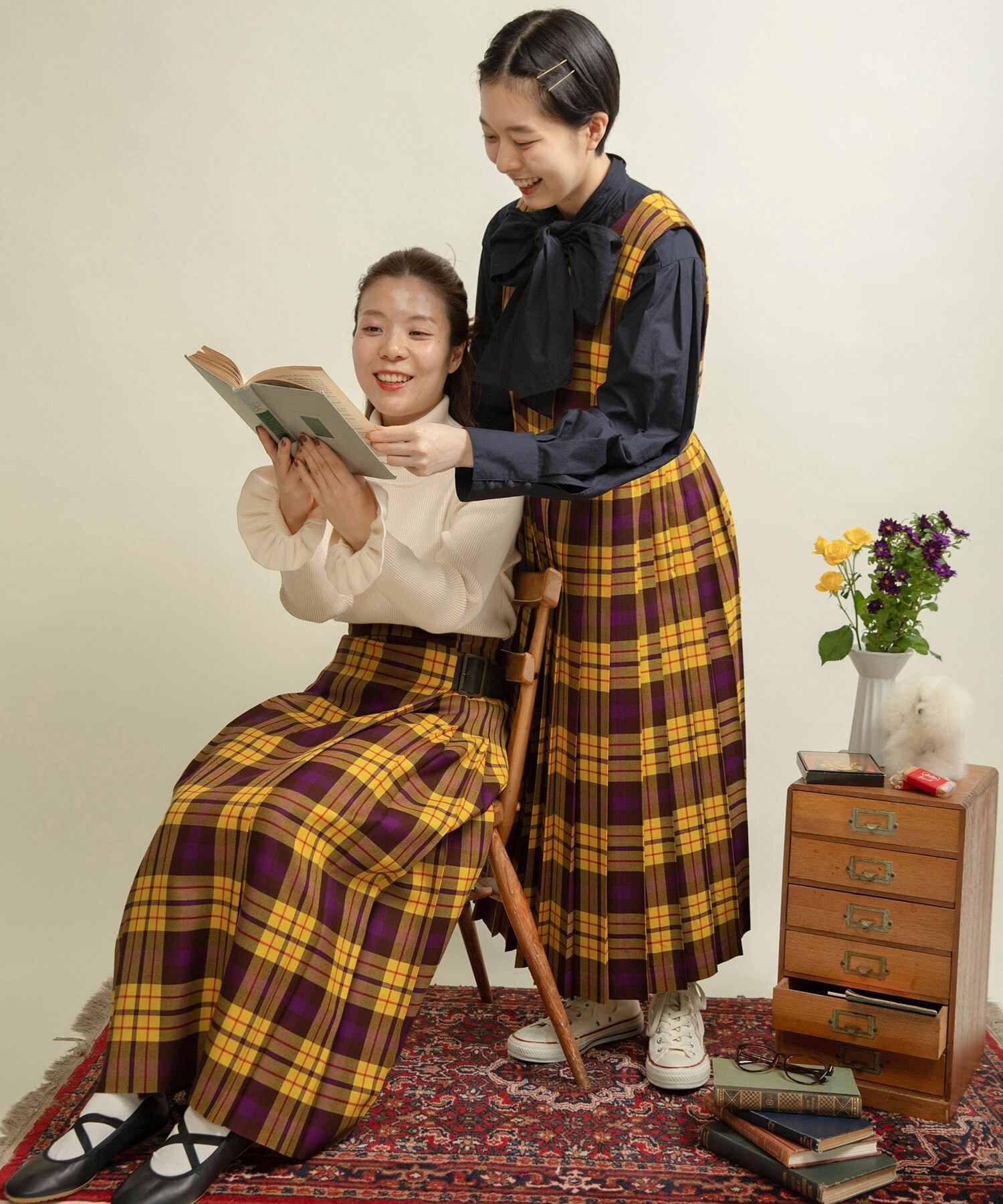 KIDILL 25aw セディショナリーズ 黄タータンチェックジャケット Kidill