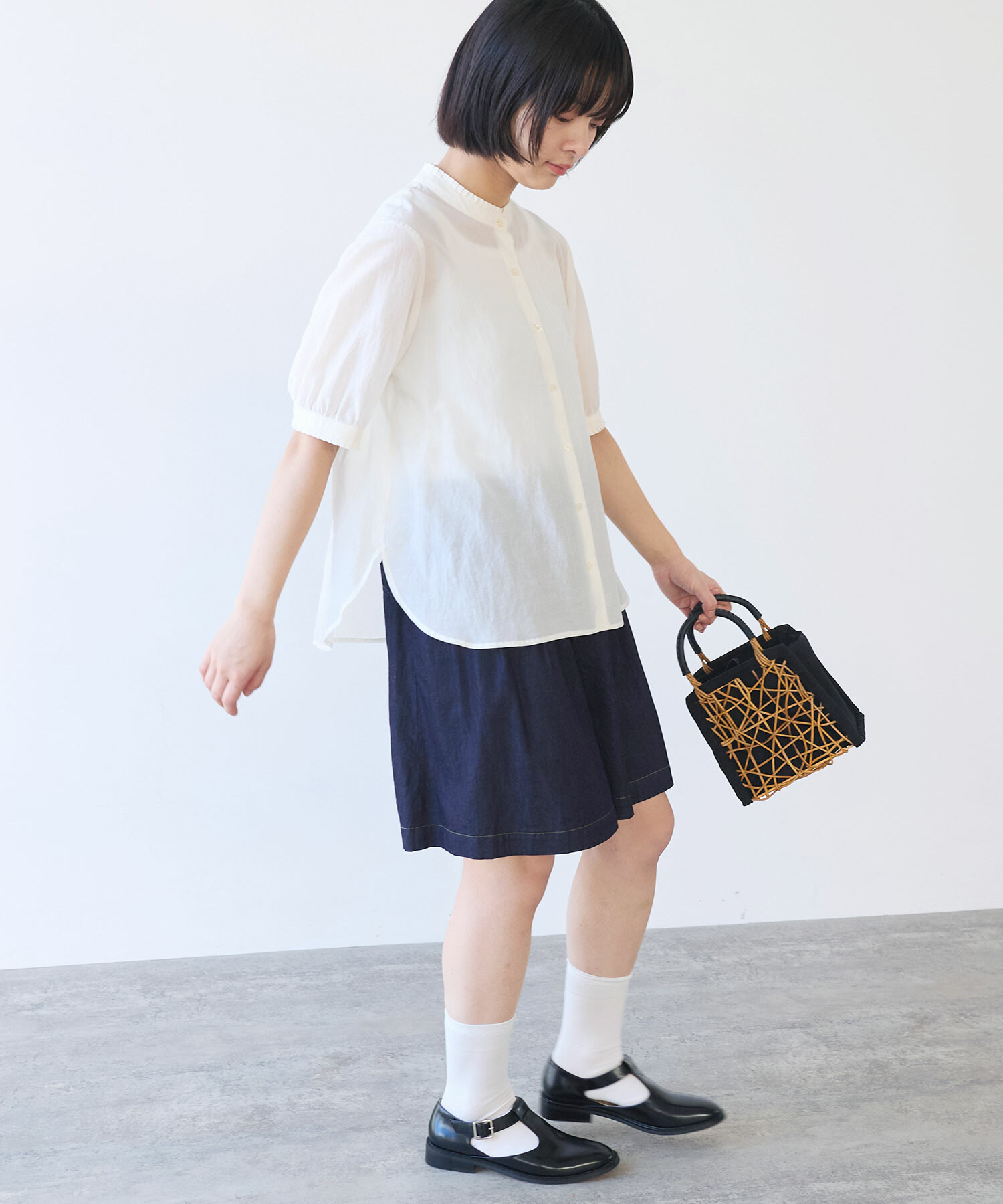 1回着用のみ⭐︎かぐれ　コットンリネンコクーンスカート　ブラック かぐれ｜コットンコクーンスカート | Rakuten Fashion(楽天