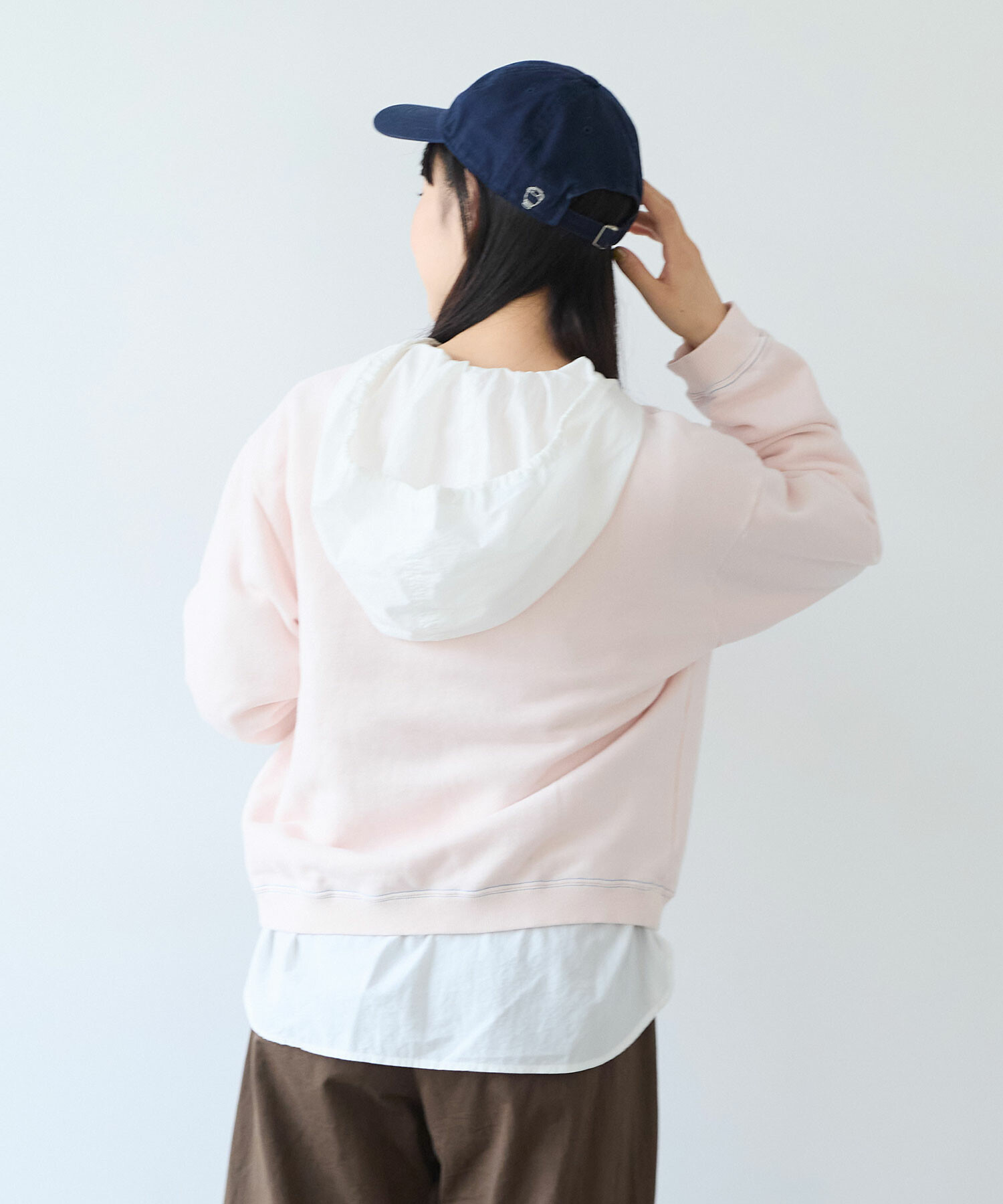 AMBIDEX Store ○ 30/10 itsumo裏毛 ロゴトレーナー(F サックス
