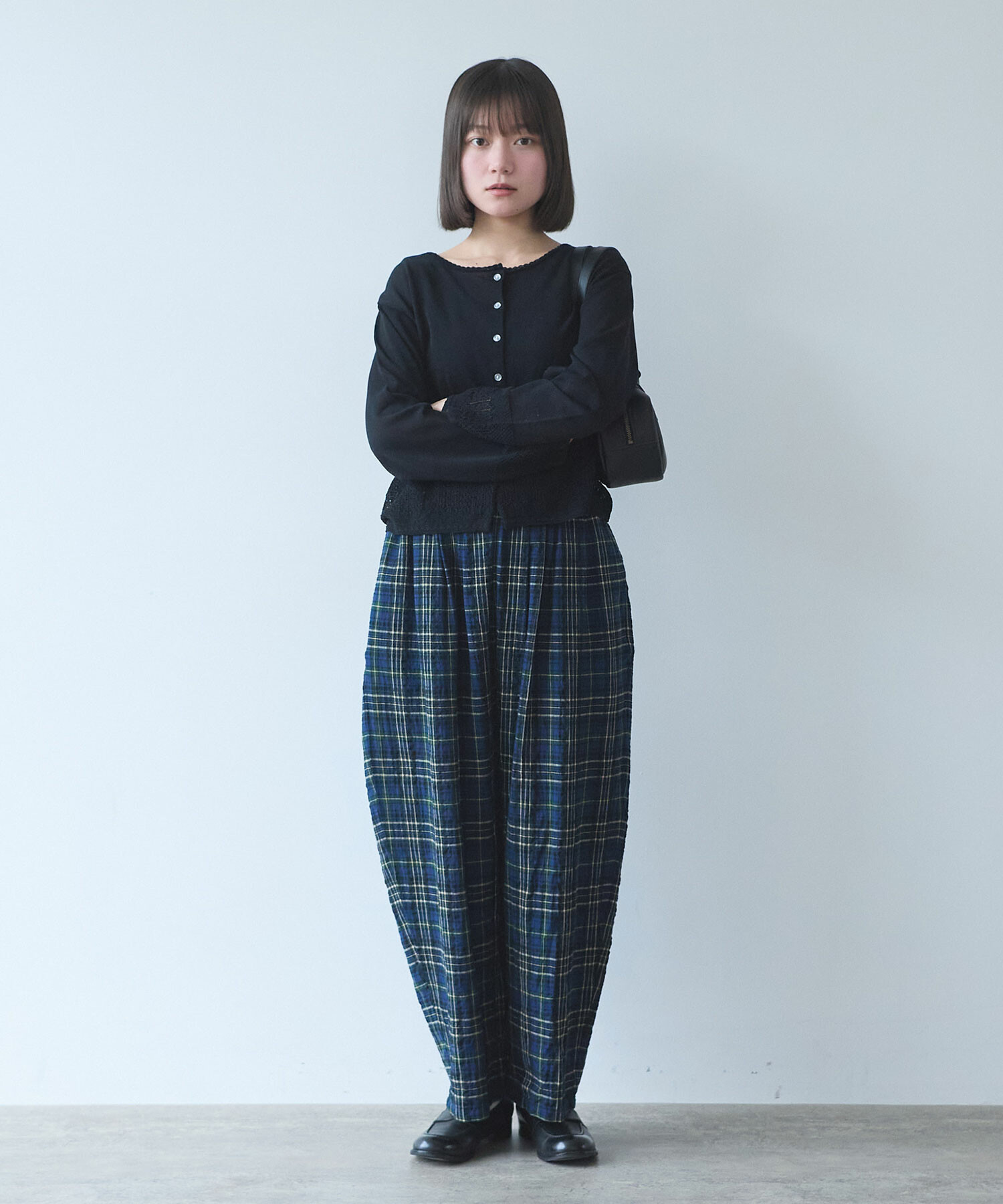 AMBIDEX Store ○ サッカー タータンチェック パンツ(F コン): bulle