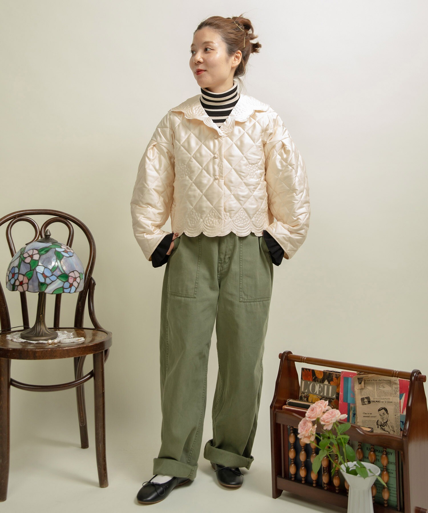 モデル:身長149cm