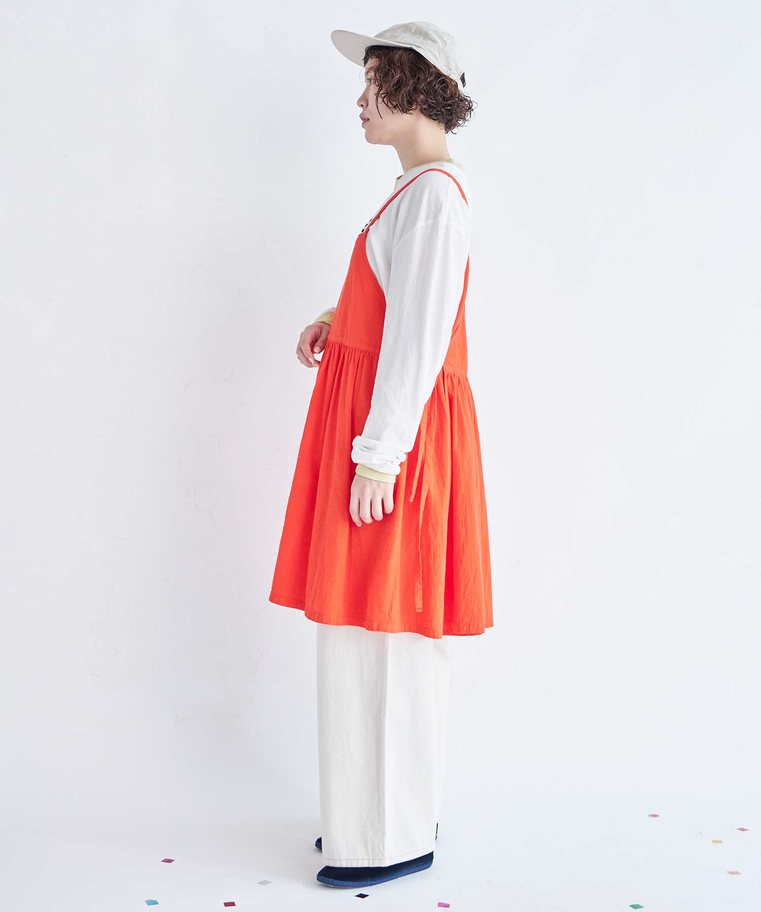 AMBIDEX Store ○強撚POPLIN キャミブラウス(F BLUE): FLAT-cic
