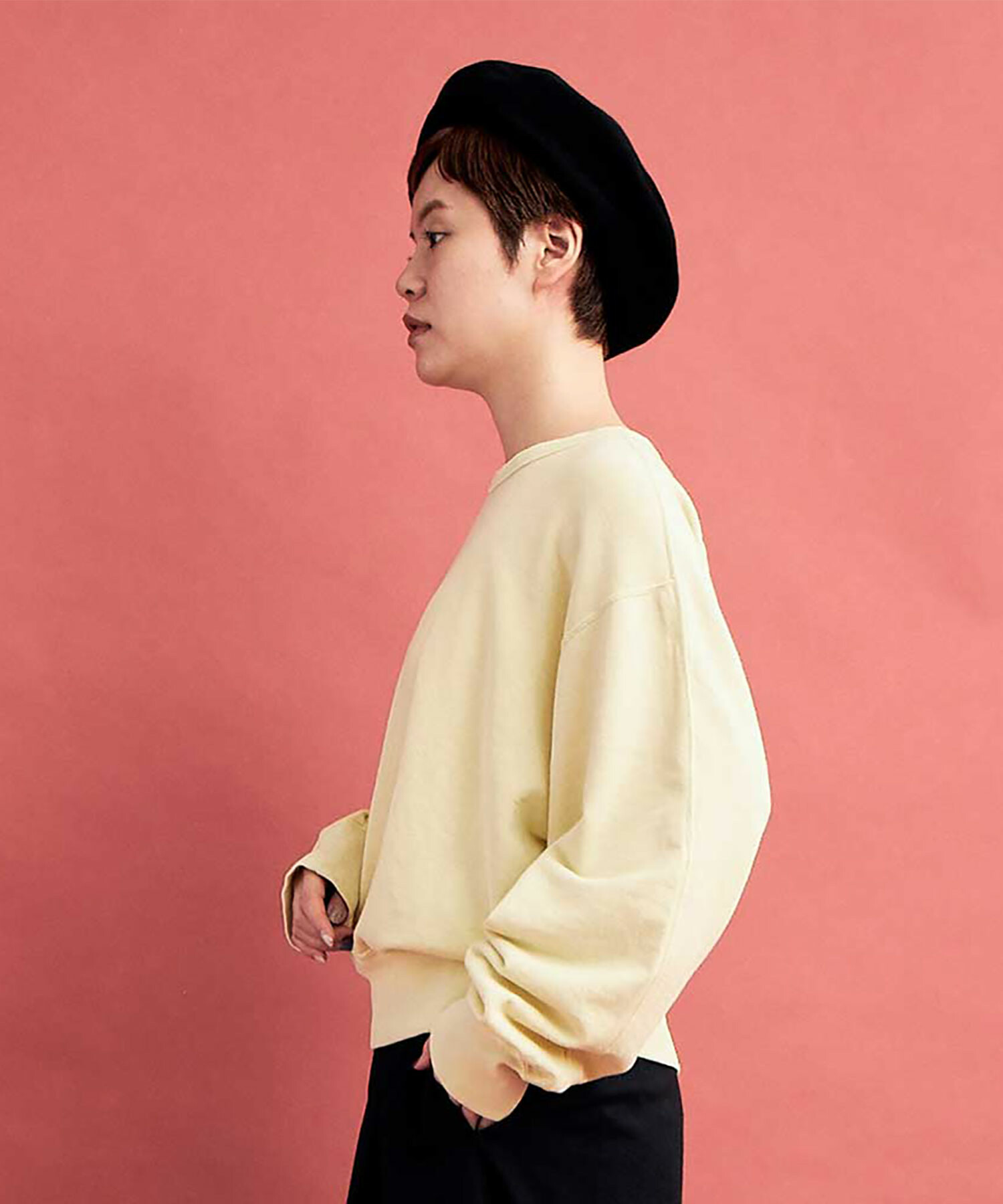 AMBIDEX Store ○GV HIGH TWIST 裏毛 CREW プルオーバー(F LIGHT