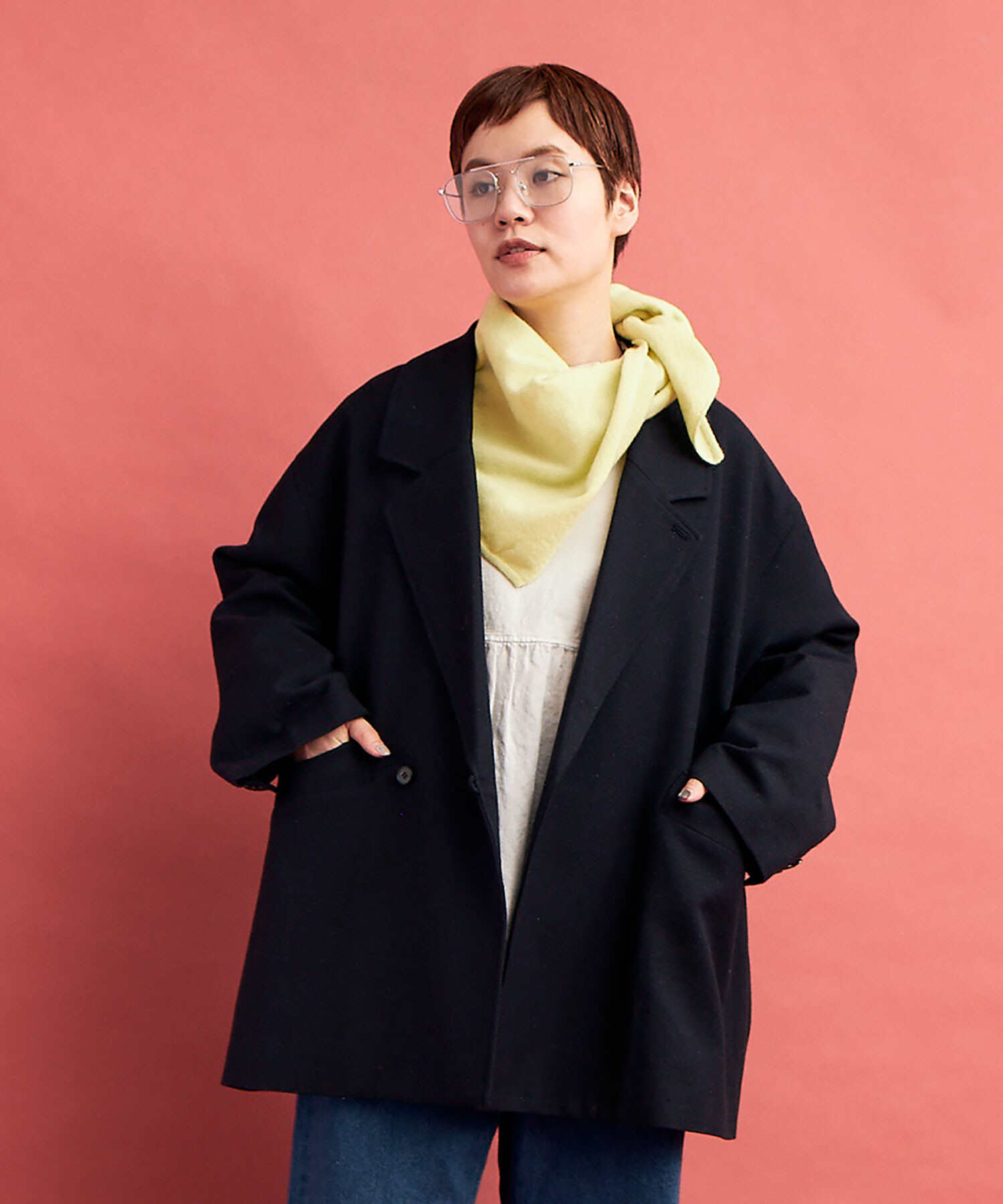 AMBIDEX Store 【予約販売】○POP TWEED PAPA W-ジャケット(F