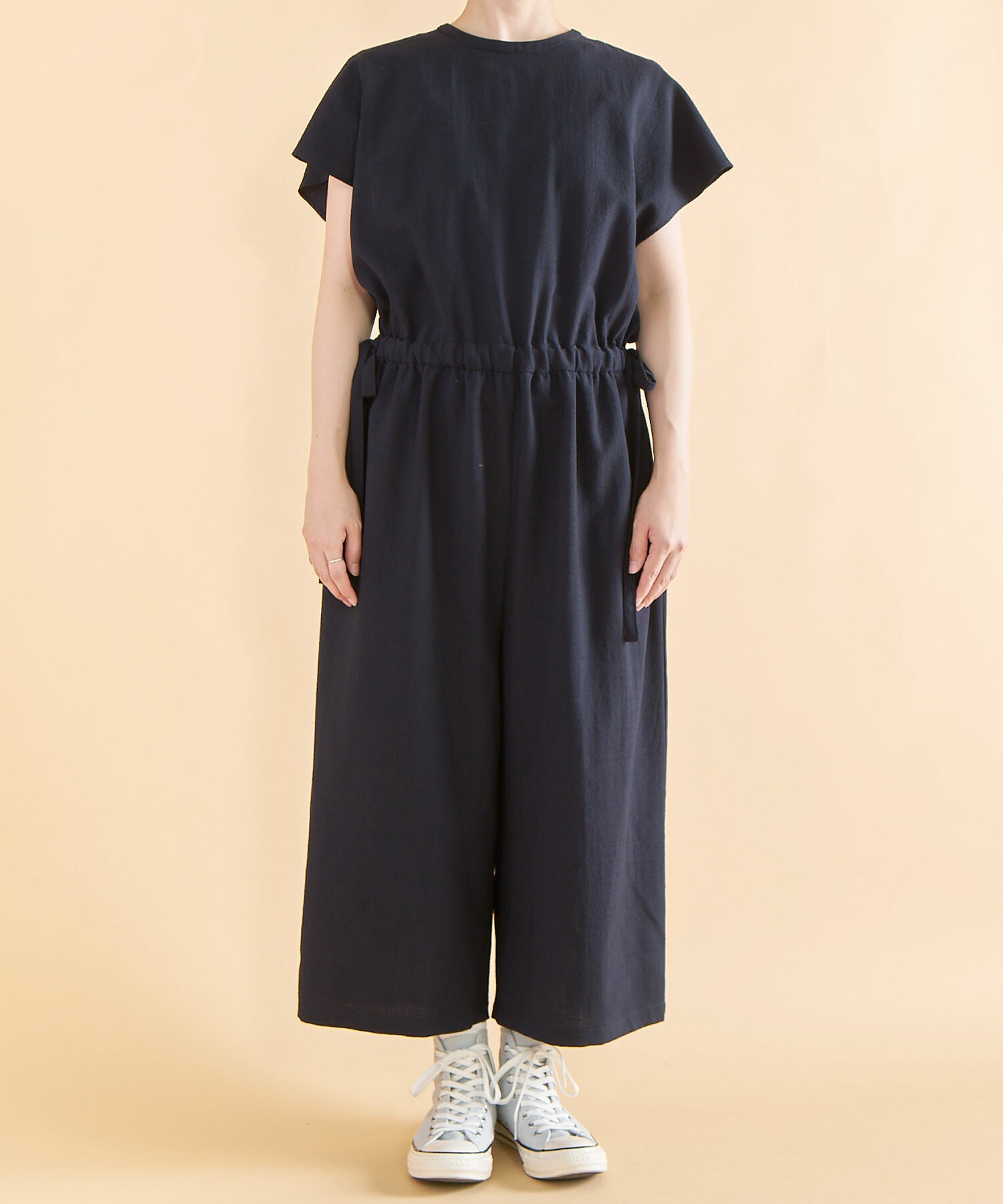 AMBIDEX Store サロペット(F NAVY): FLAT-cic-HATENA