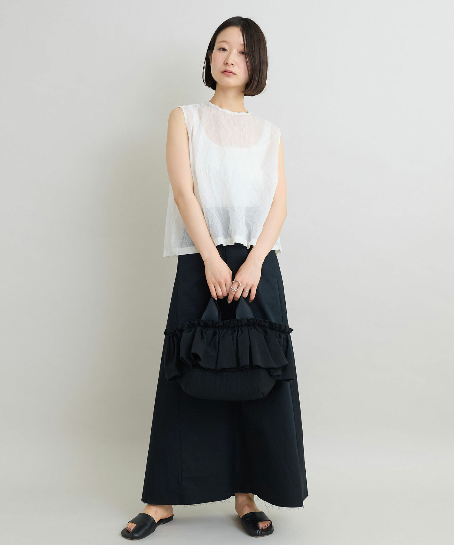 AMBIDEX Store 〇シアーローン キャッチワッシャー ノースリ