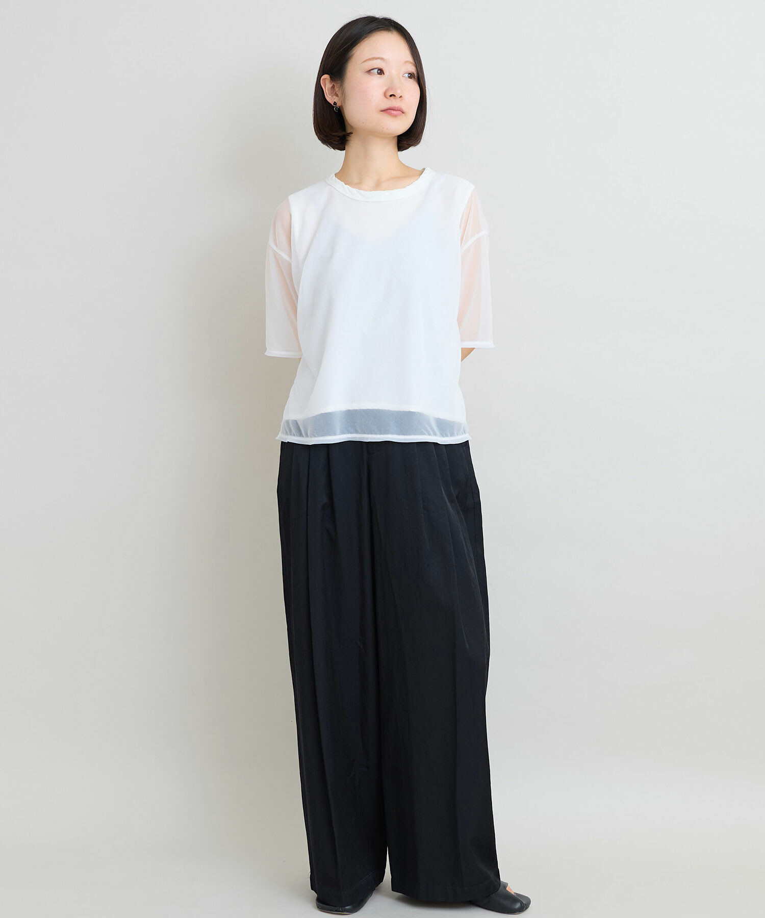 楽天市場】【OUTLET SALE】トップス《シアードットキャミ付き