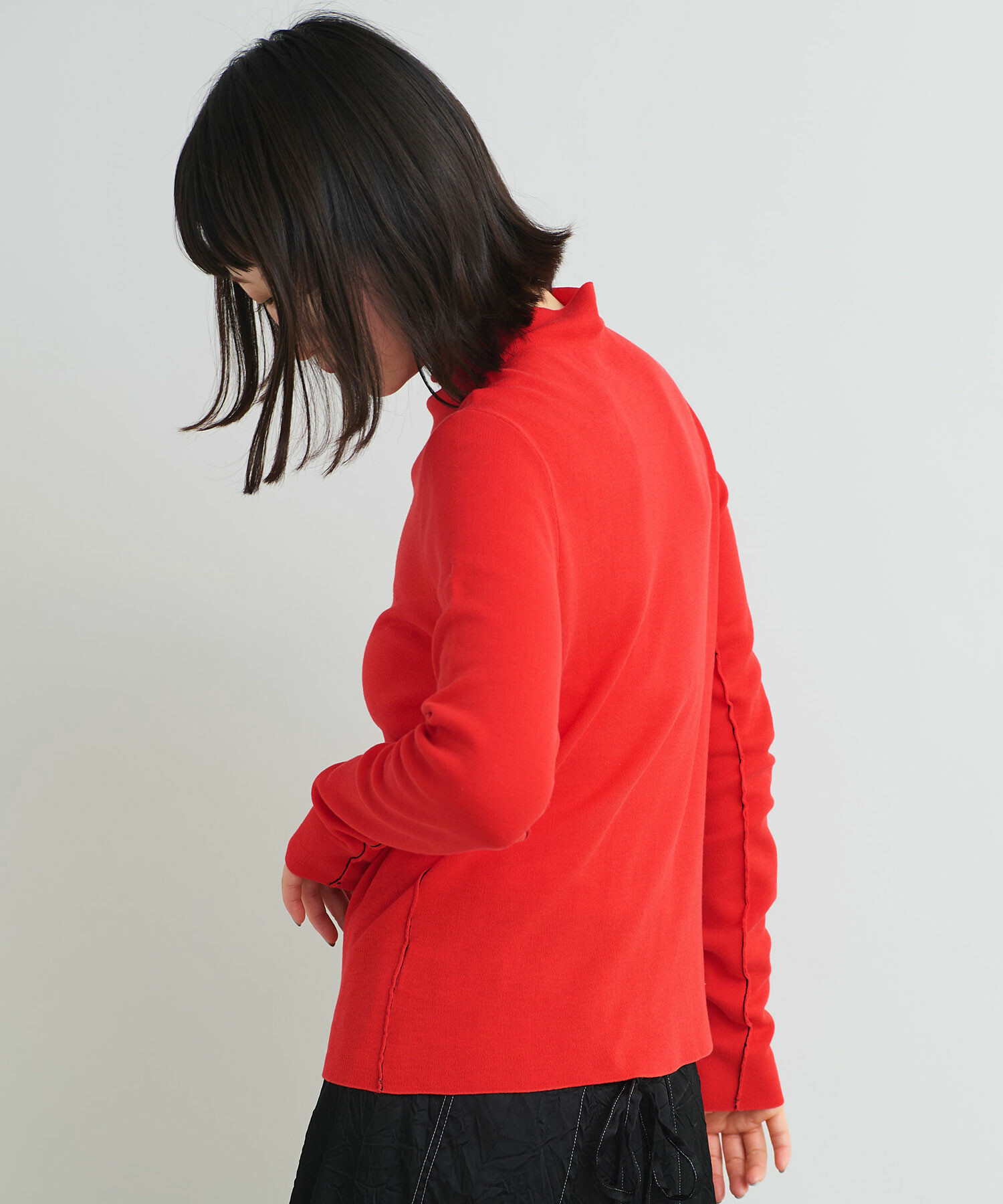 AMBIDEX Store 〇ガスコットンスムース ハーフネック プル