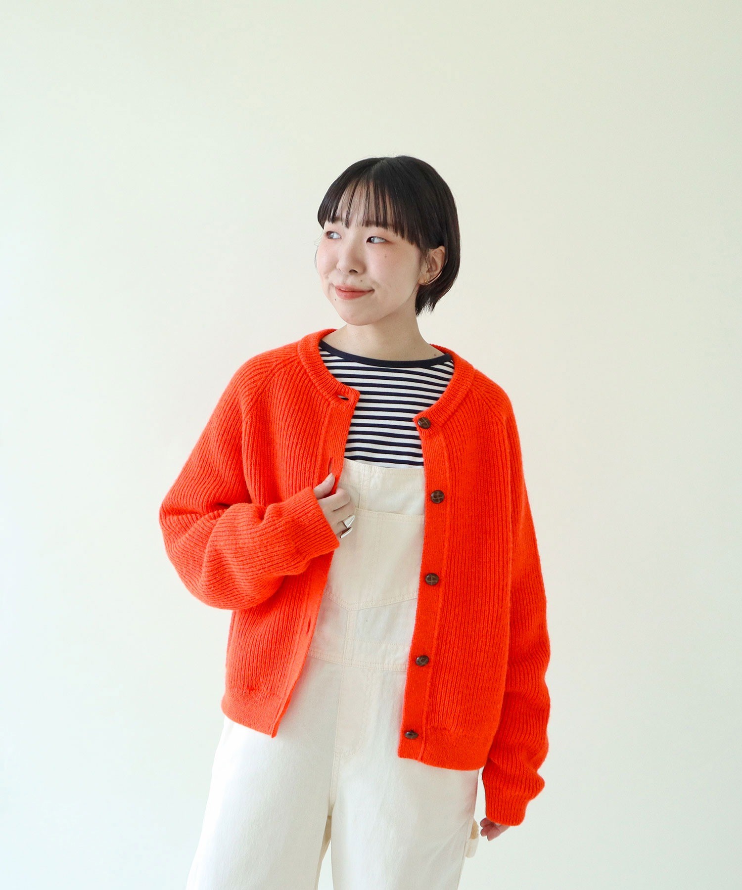 Kapital BONE ZIP カーディガン オレンジ Kapital BONE ZIP カーディガン オレンジ