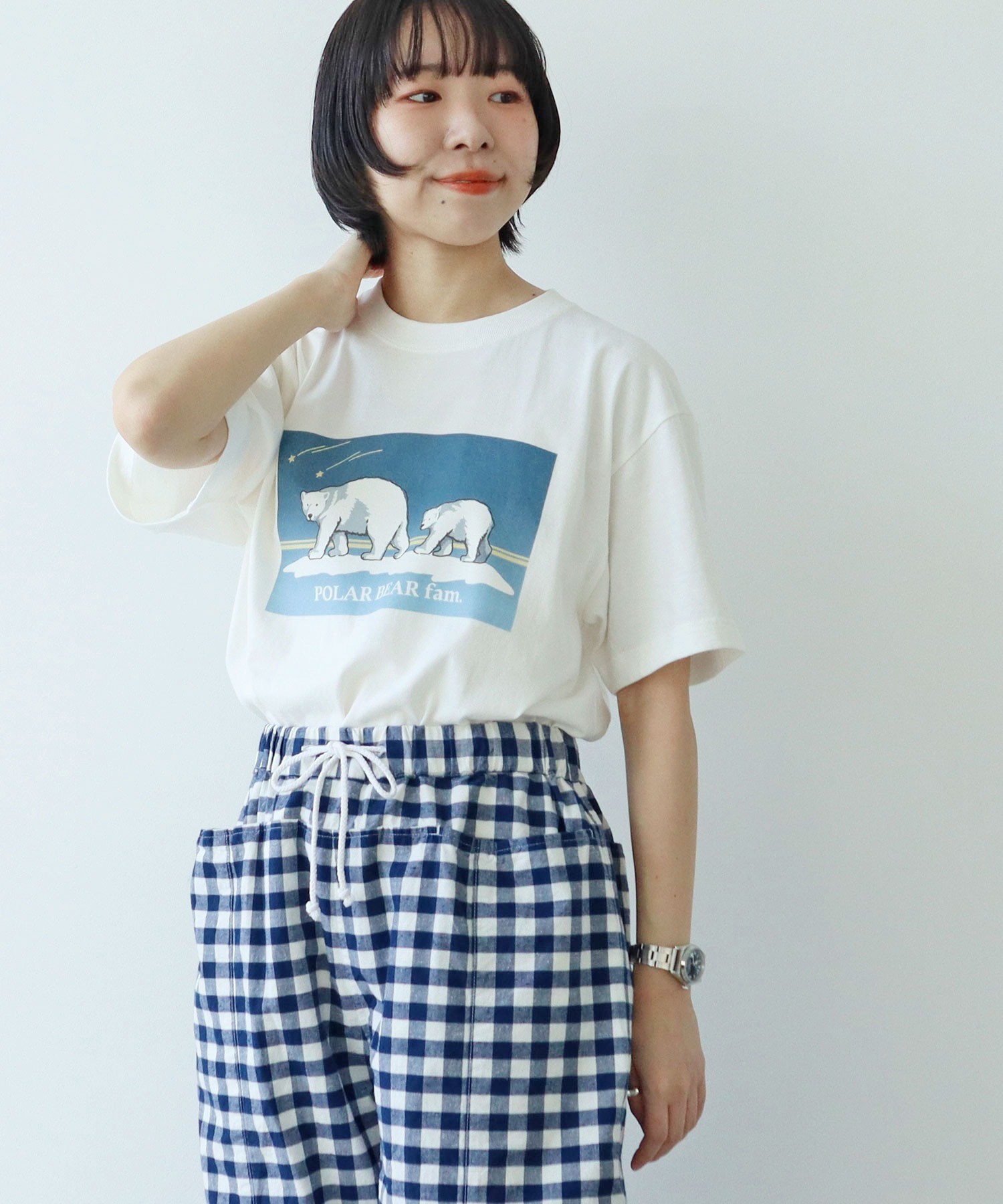 モデル:身長154cm