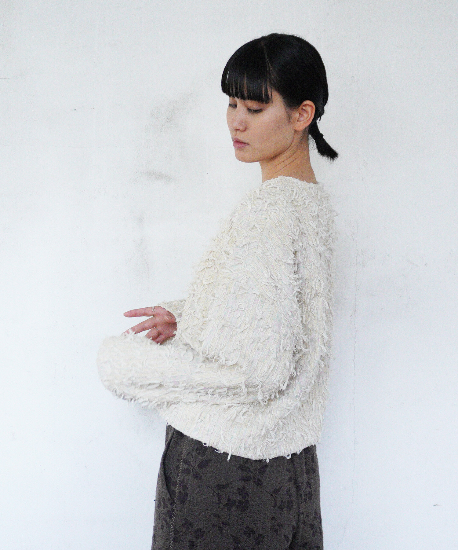 AMBIDEX Store 〇mineral ショートプルオーバー(F ライトベージュ