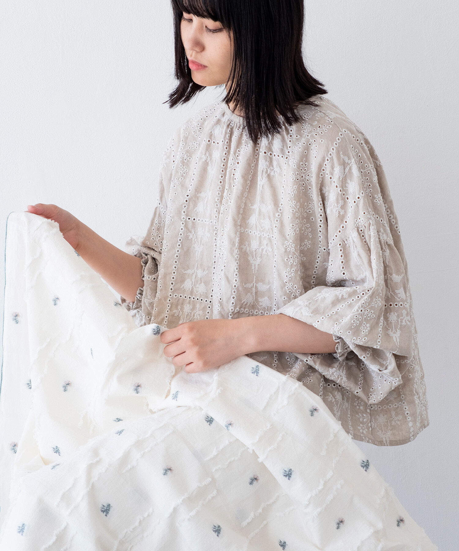 AMBIDEX Store 【予約販売】〇fleurs jacquard マルチクロス(F