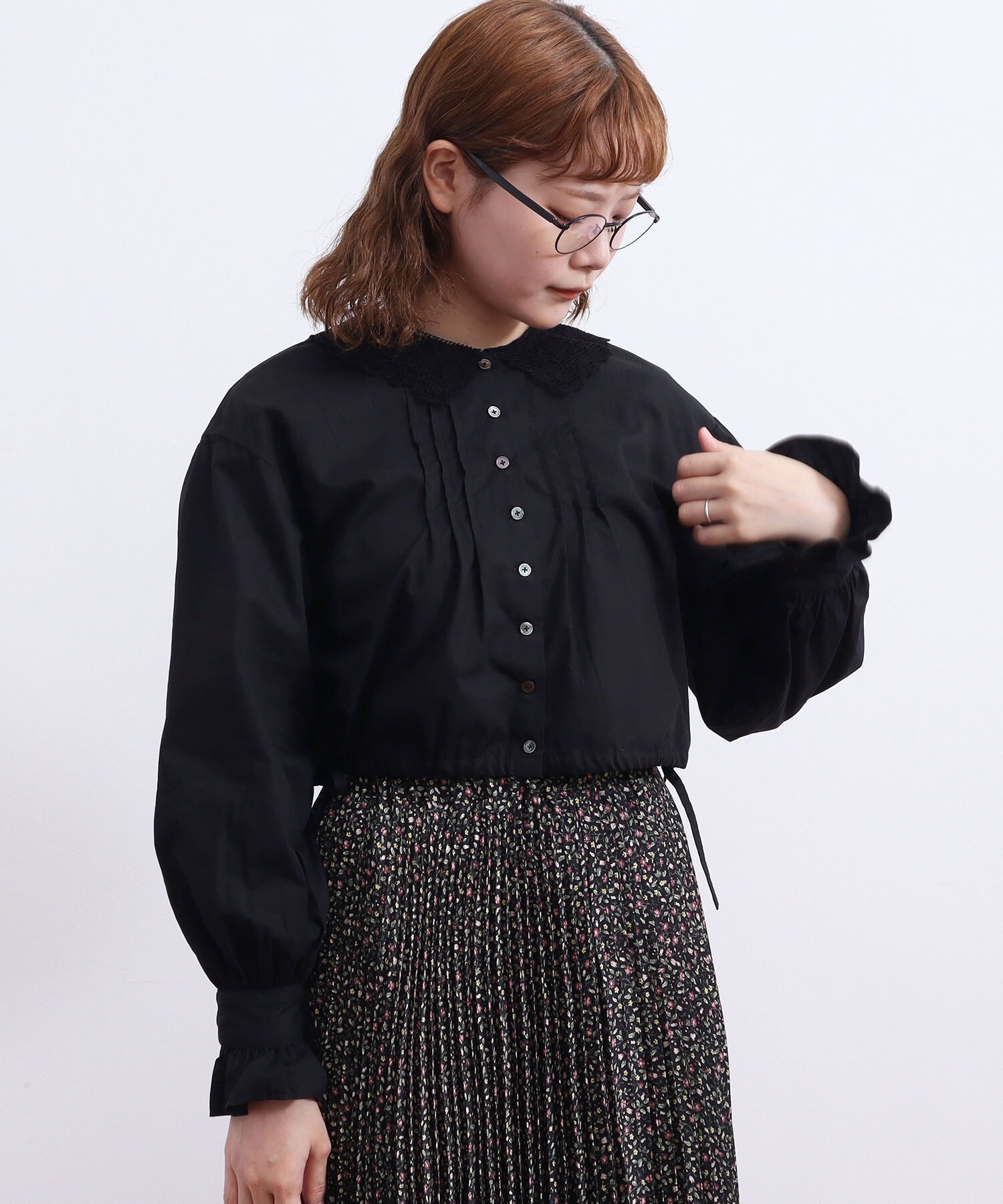 AMBIDEX Store ○Tuscany lace blouse(F クロ): l'atelier du savon