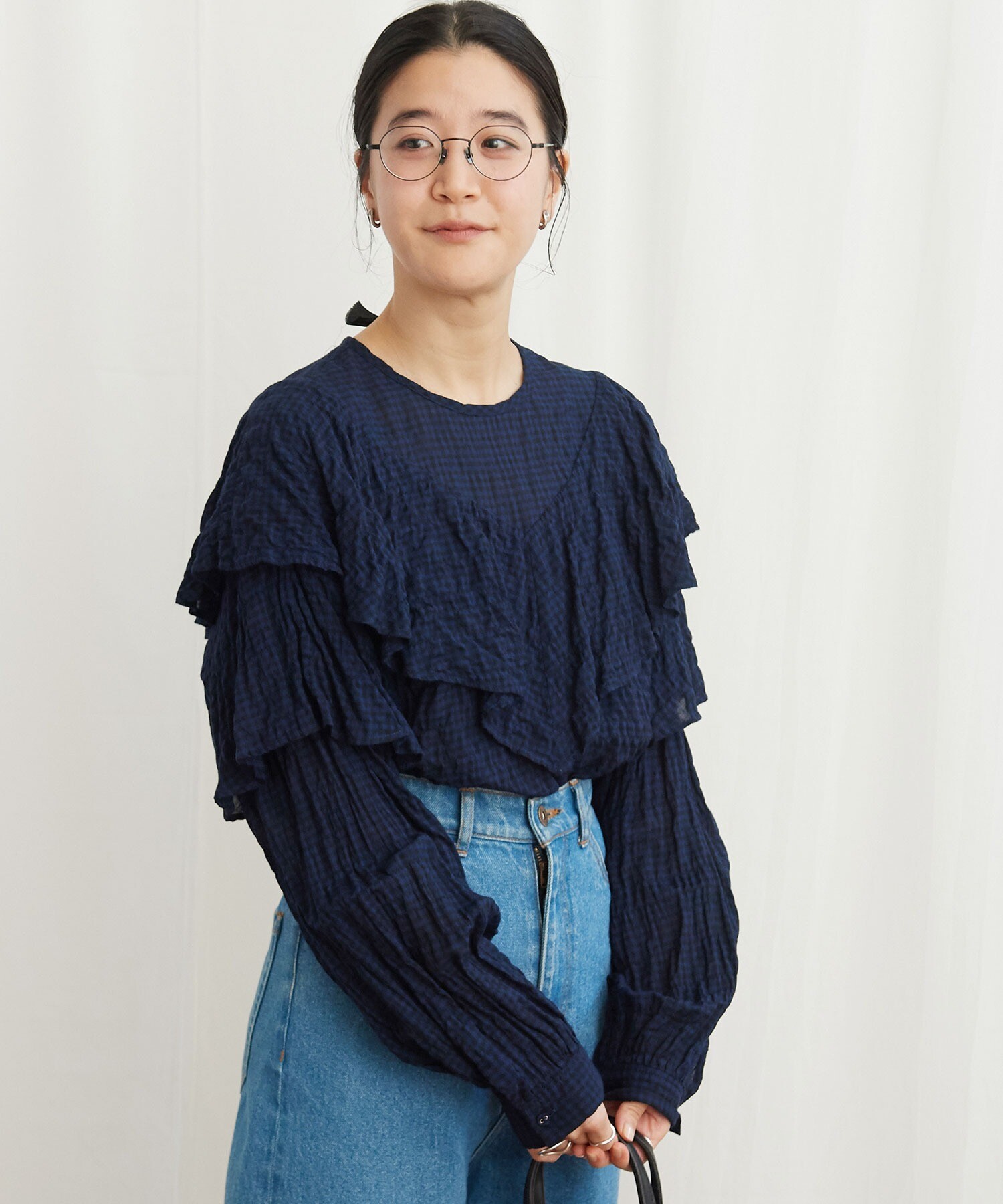 AMBIDEX Store 【予約販売】○Rika blouse(F アオ): l'atelier du savon