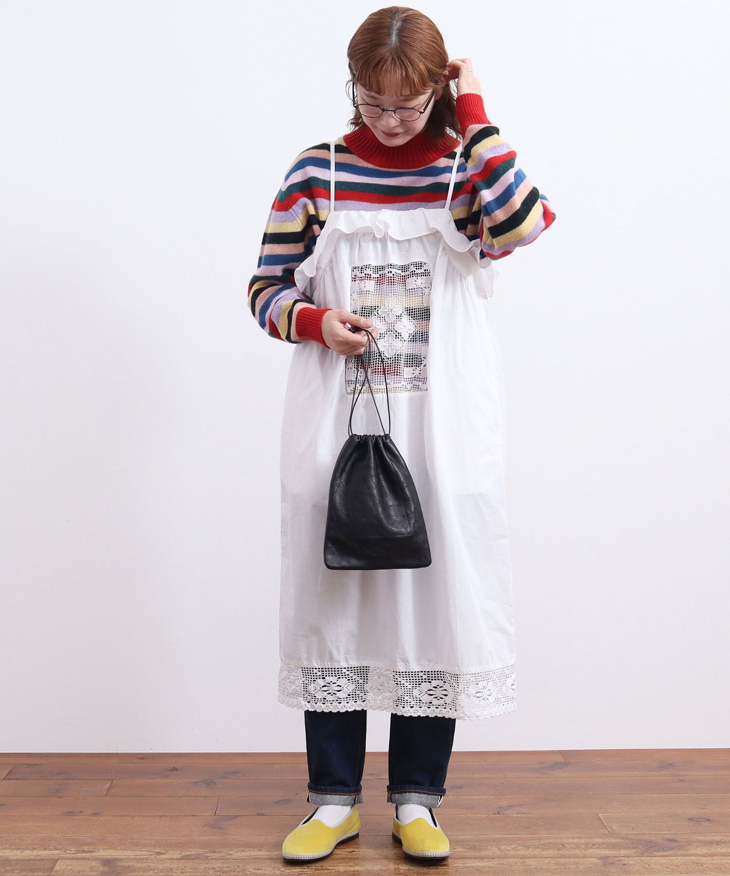 AMBIDEX Store ○Tuscany lace apron dress(F シロ): l'atelier du savon