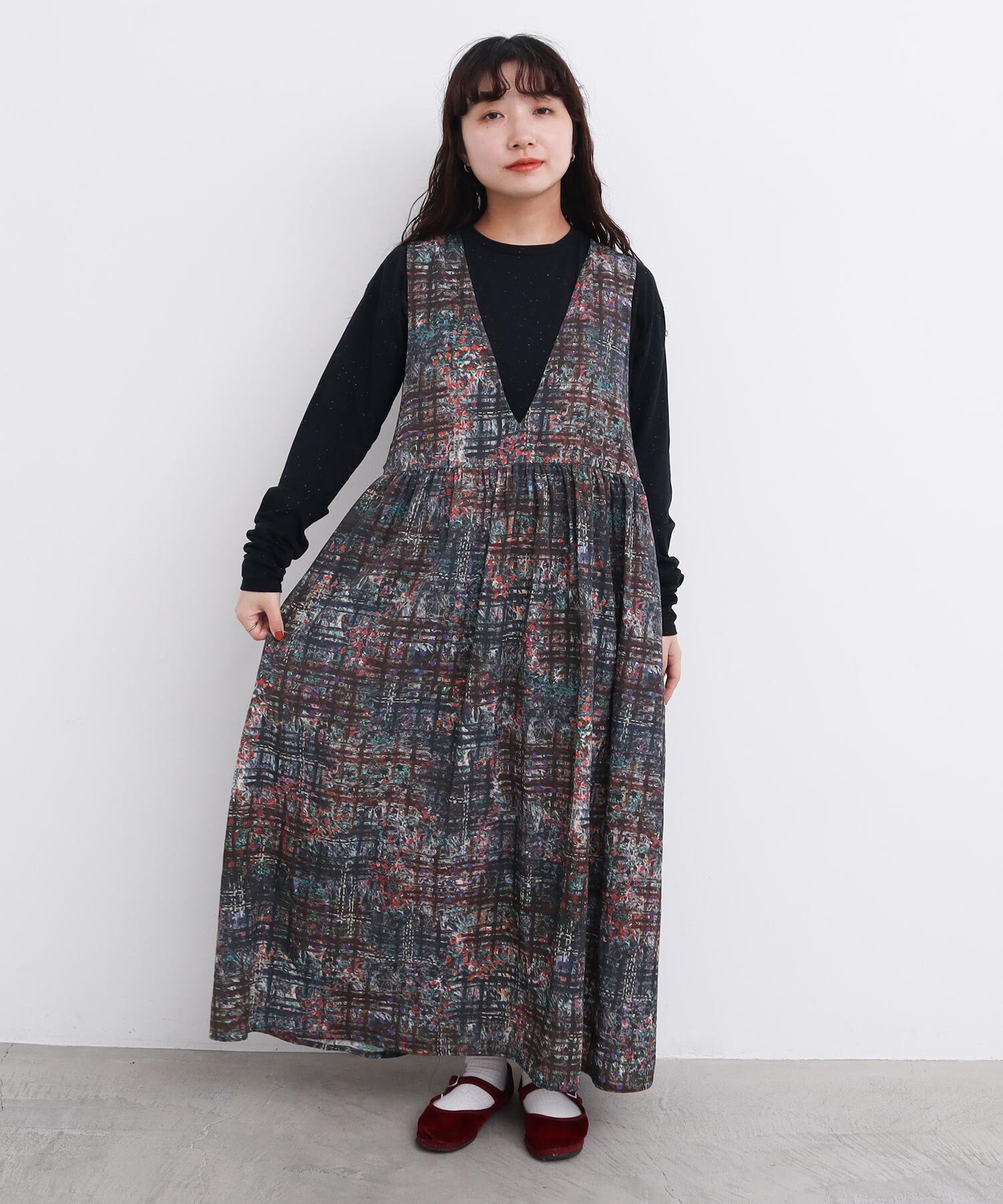 AMBIDEX Store check × hana 2wayノースリワンピース (F