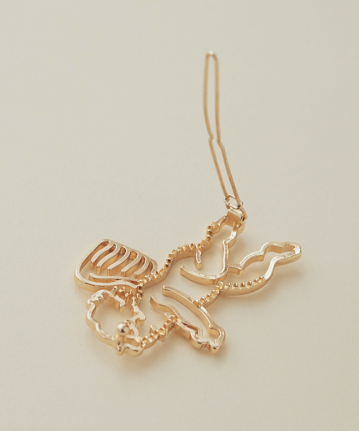 AMBIDEX Store 〇ANGEL CHARM hairpin(F ゴールド): l'atelier du savon