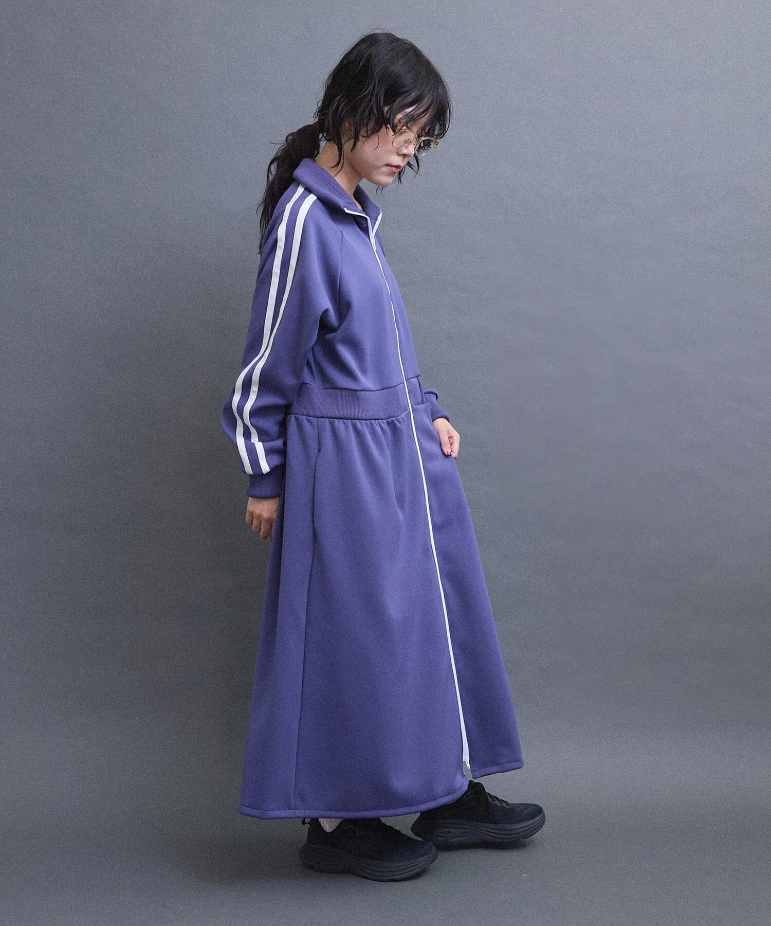 AMBIDEX Store LINE JERSEY ワンピース(F クロ): l'atelier du savon