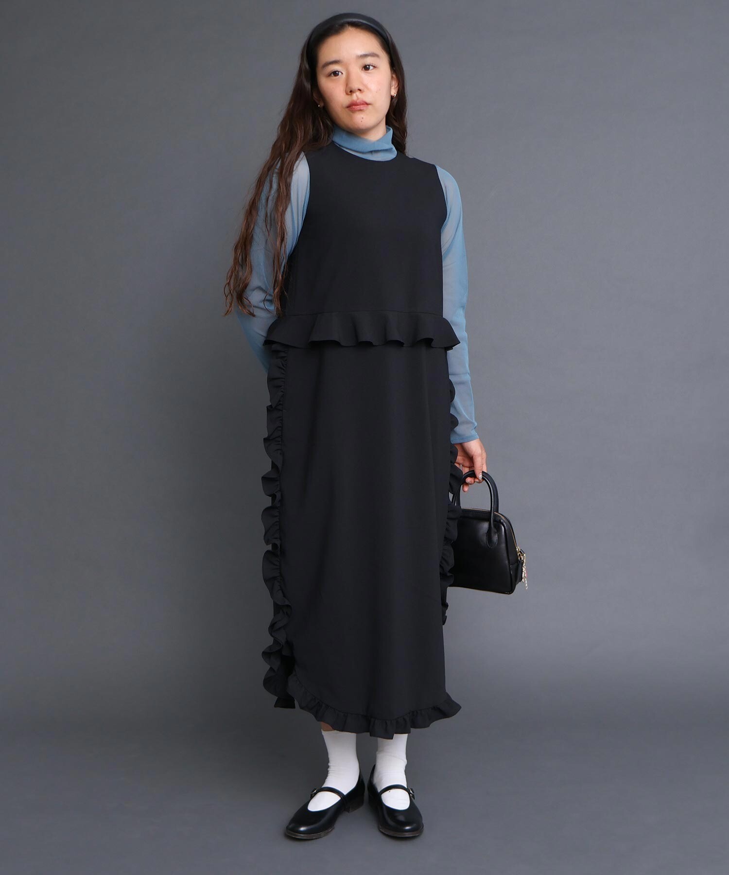 AMBIDEX Store SHELL FRILL peplum ドレス(F クロ): l'atelier du savon