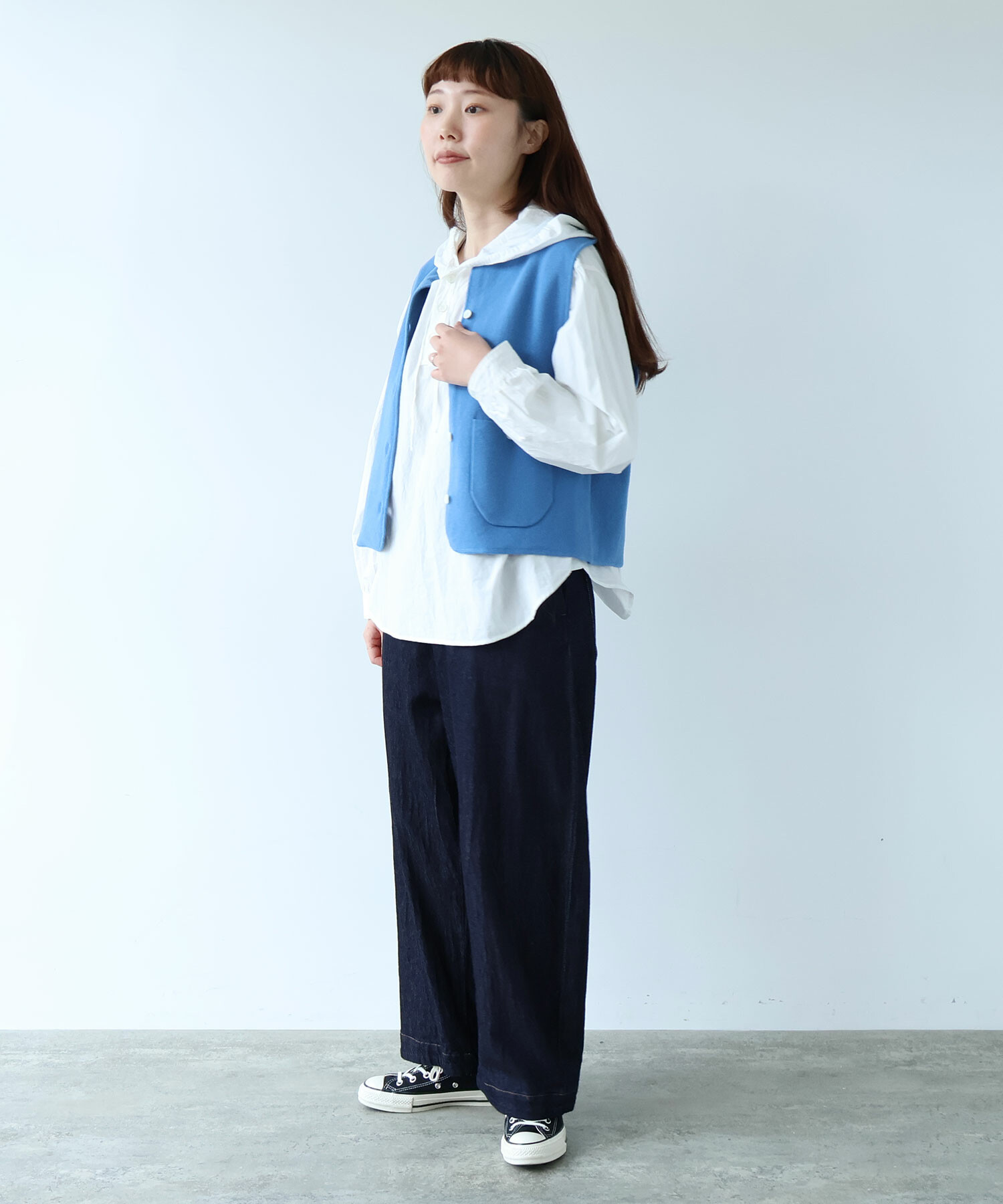 新品未使用　シアトル・マリナーズ　ベスト女性用 S AMBIDEX Store ミラノリブ ベスト(F アオ): bulle de savon