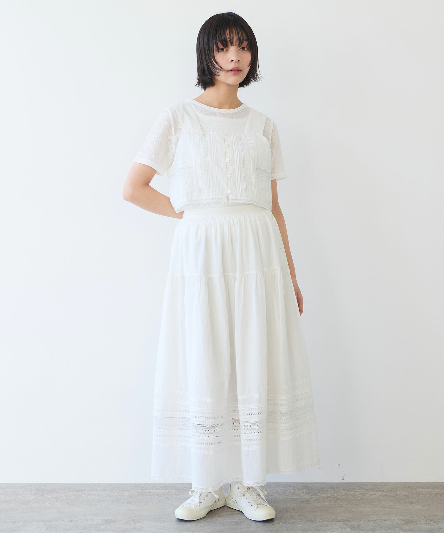 【うさあ】 フランスアンティーク・レースコート d589d4587eaa2d20a16812c80f4e1b