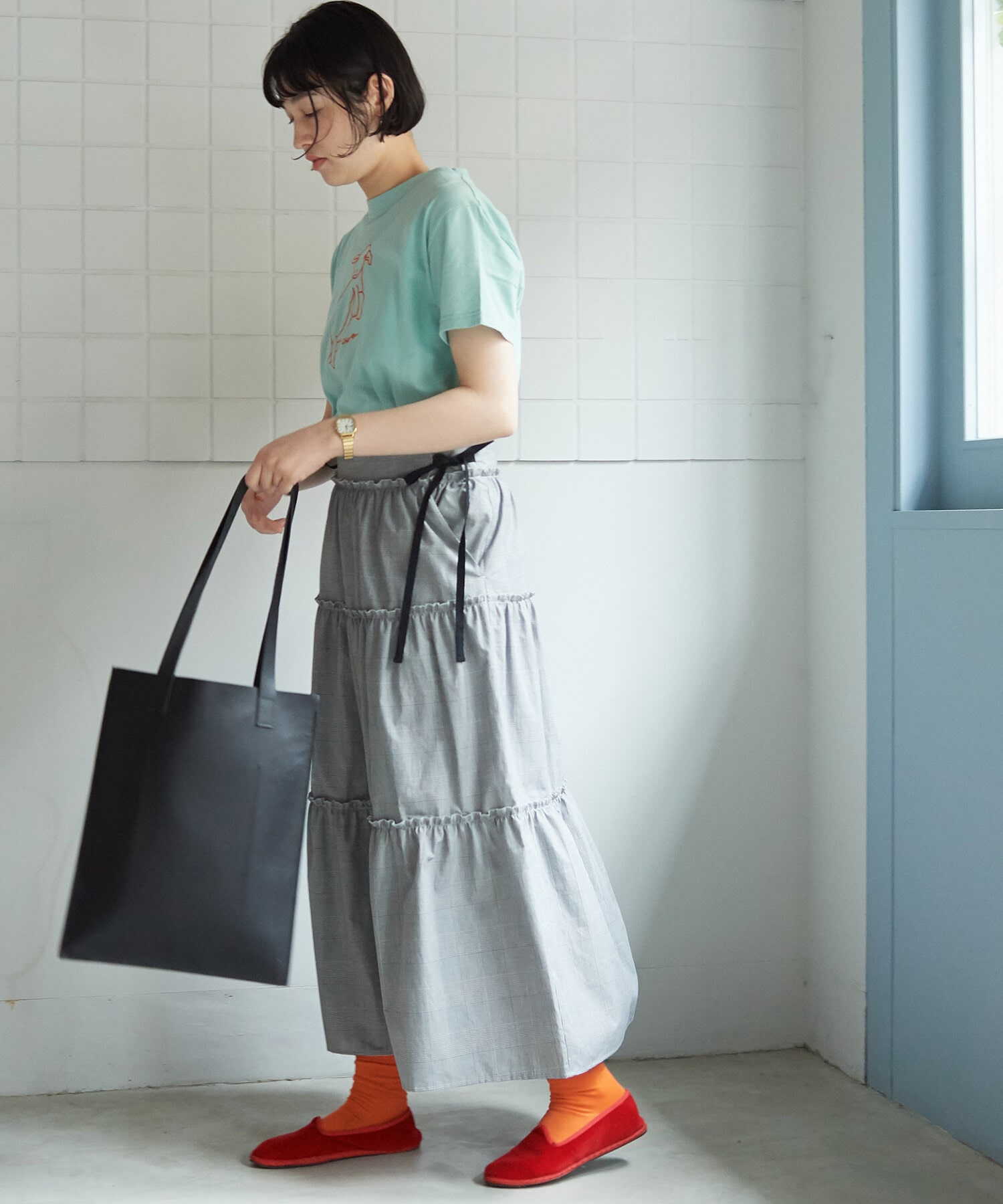AMBIDEX Store ○leather tote bag(F クロ): bulle de savon