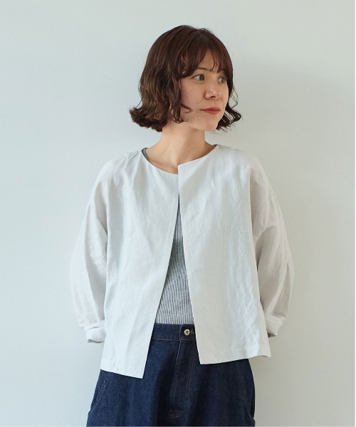 AMBIDEX Store Vis/L/Ny Sheer haori ブラウス(F グレー): yuni
