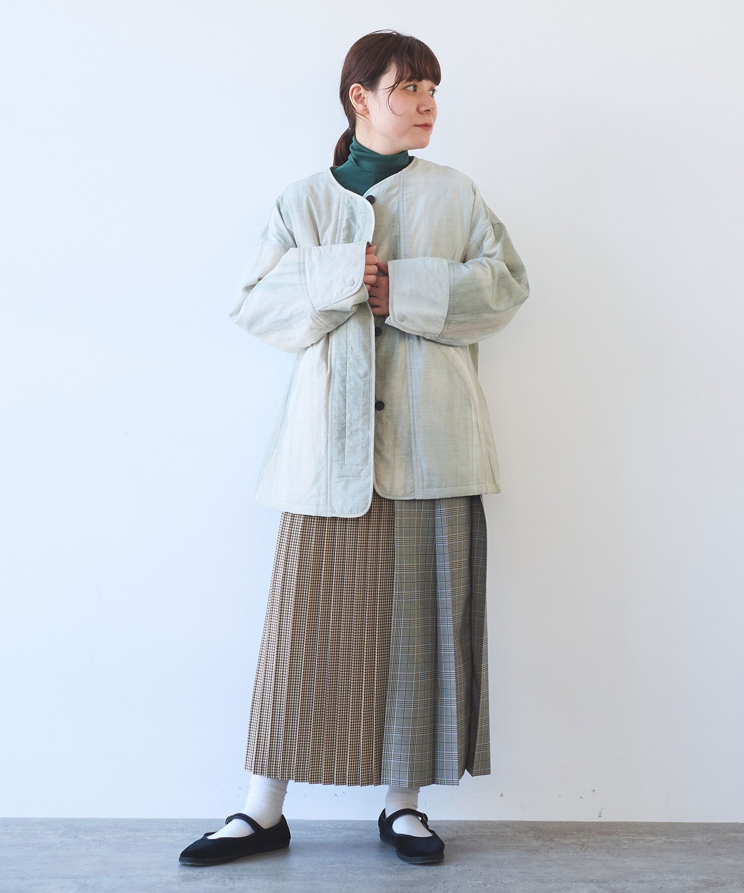 EVODOWN hooded コート AMBIDEX Store 【予約販売】○コットンナイロン evodown 流し染