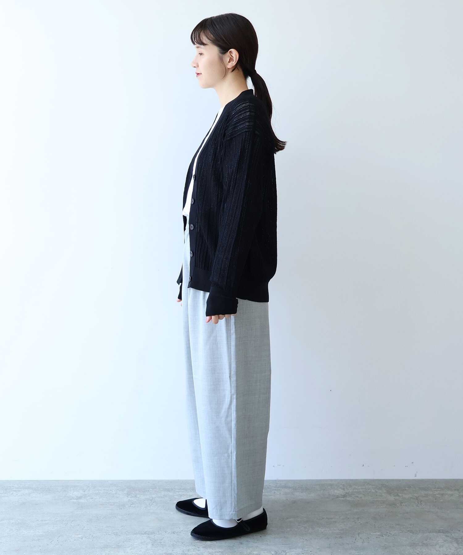 AMBIDEX Store 【予約販売】○コットン/ナイロン sheer stripes
