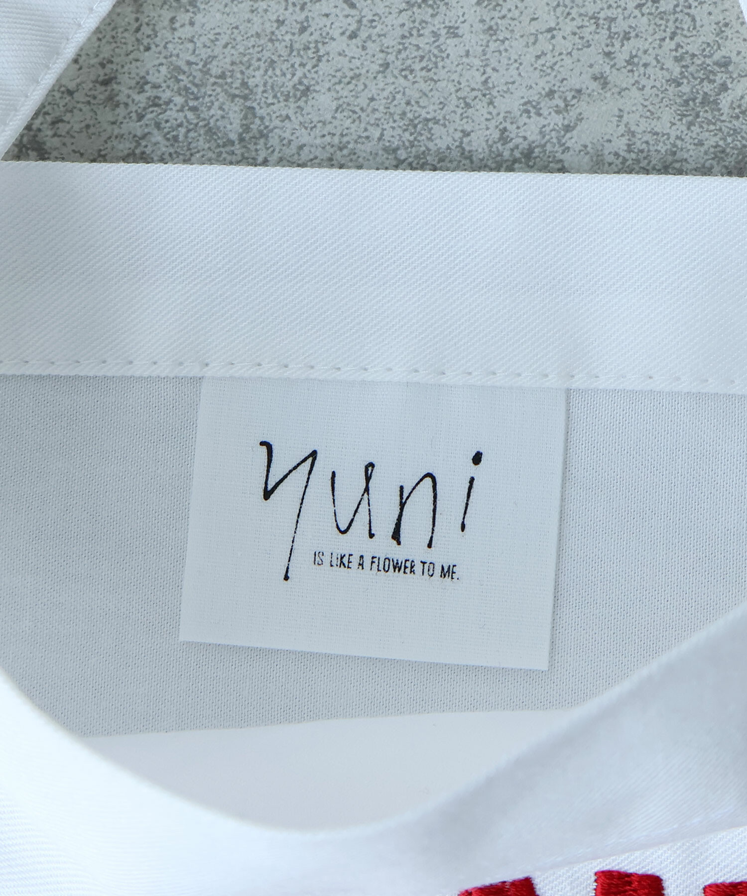 AMBIDEX Store 【yuni高輪OPEN記念】花輪大福刺繍 BAG(F シロ): yuni