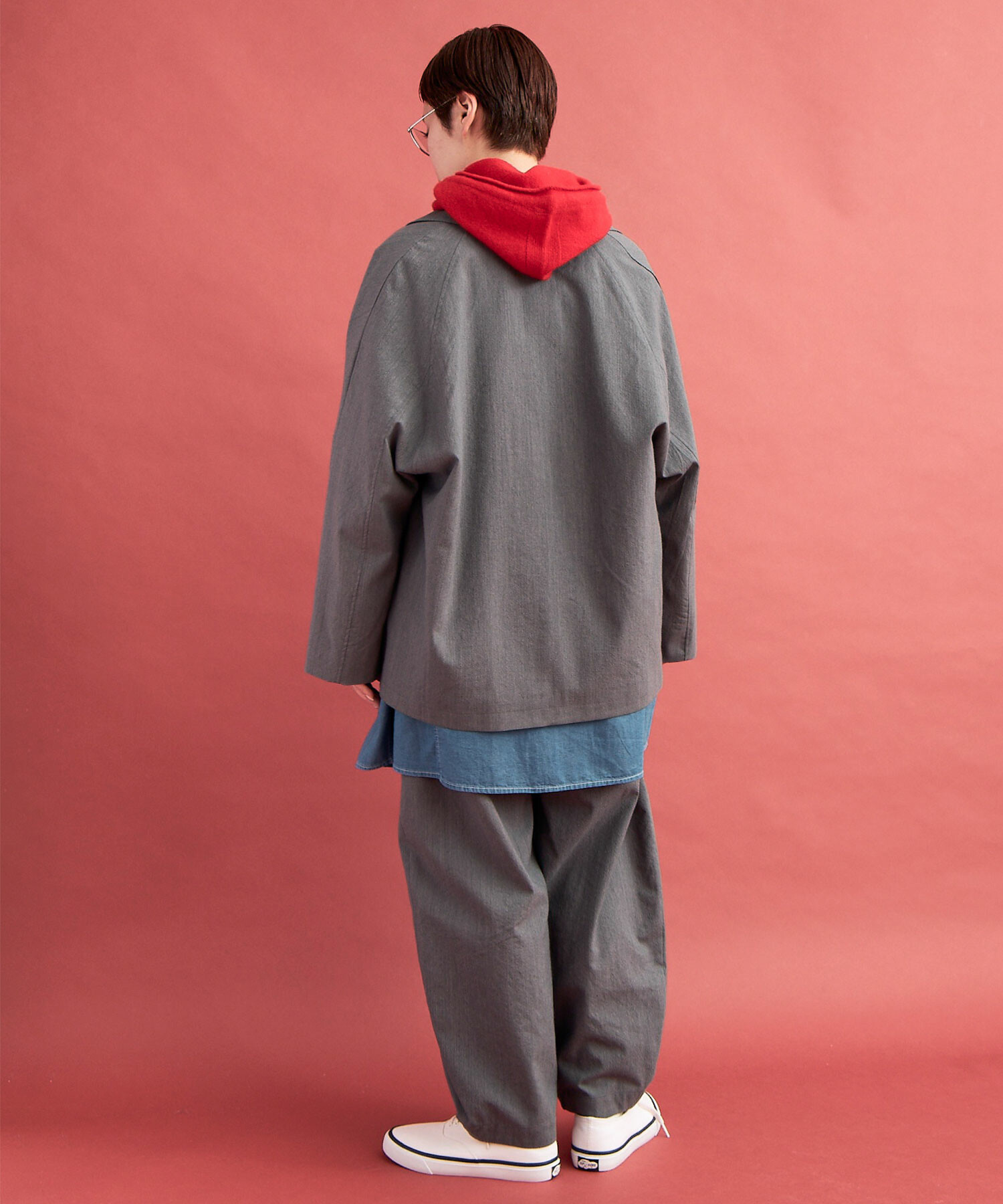 AMBIDEX Store ○ラムウール/カシミア バラクラバ(F RED): buoybuoy