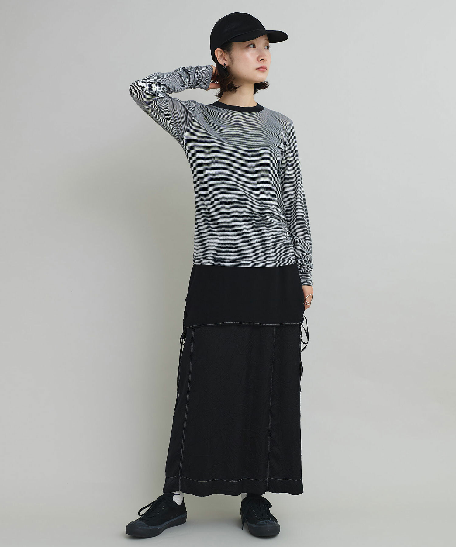 AMBIDEX Store 〇グロスサテン キャップ(F クロ): iki