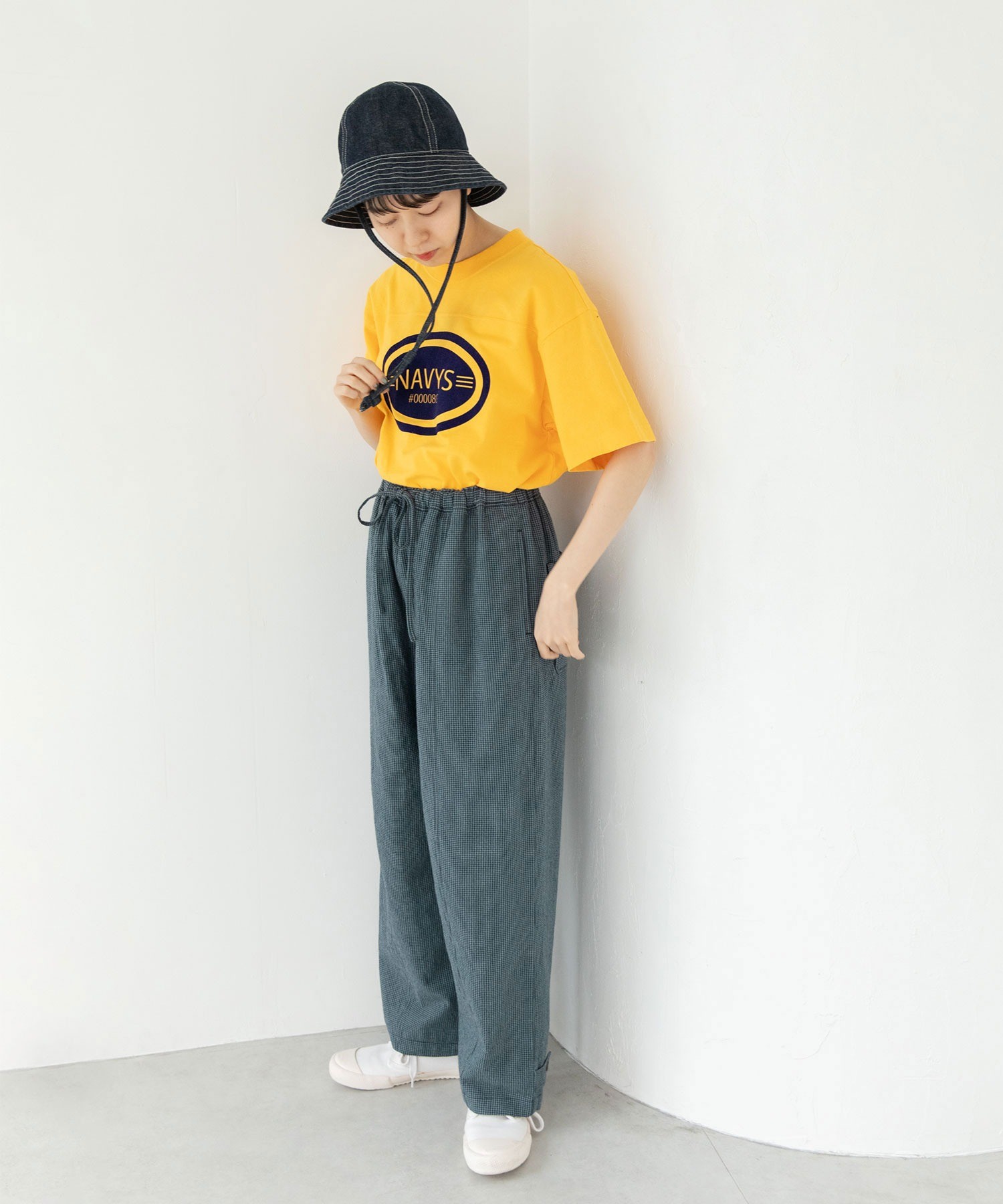 AMBIDEX Store ○NAVYS80 フットボールTシャツ(F イエロー