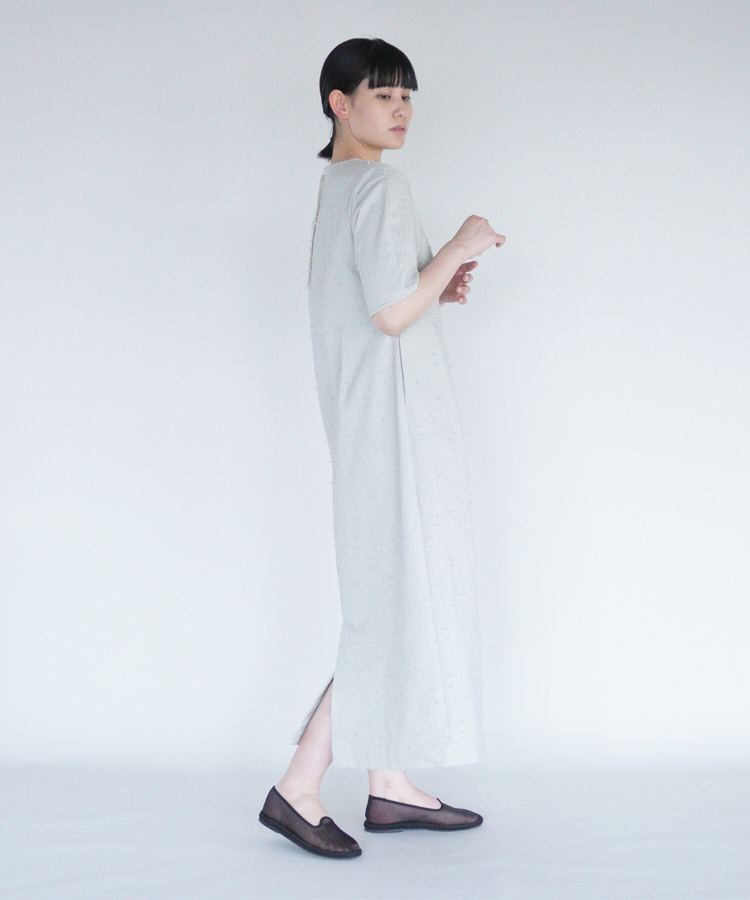 AMBIDEX Store 【予約販売】〇sashiko jacquard コクーンドレス