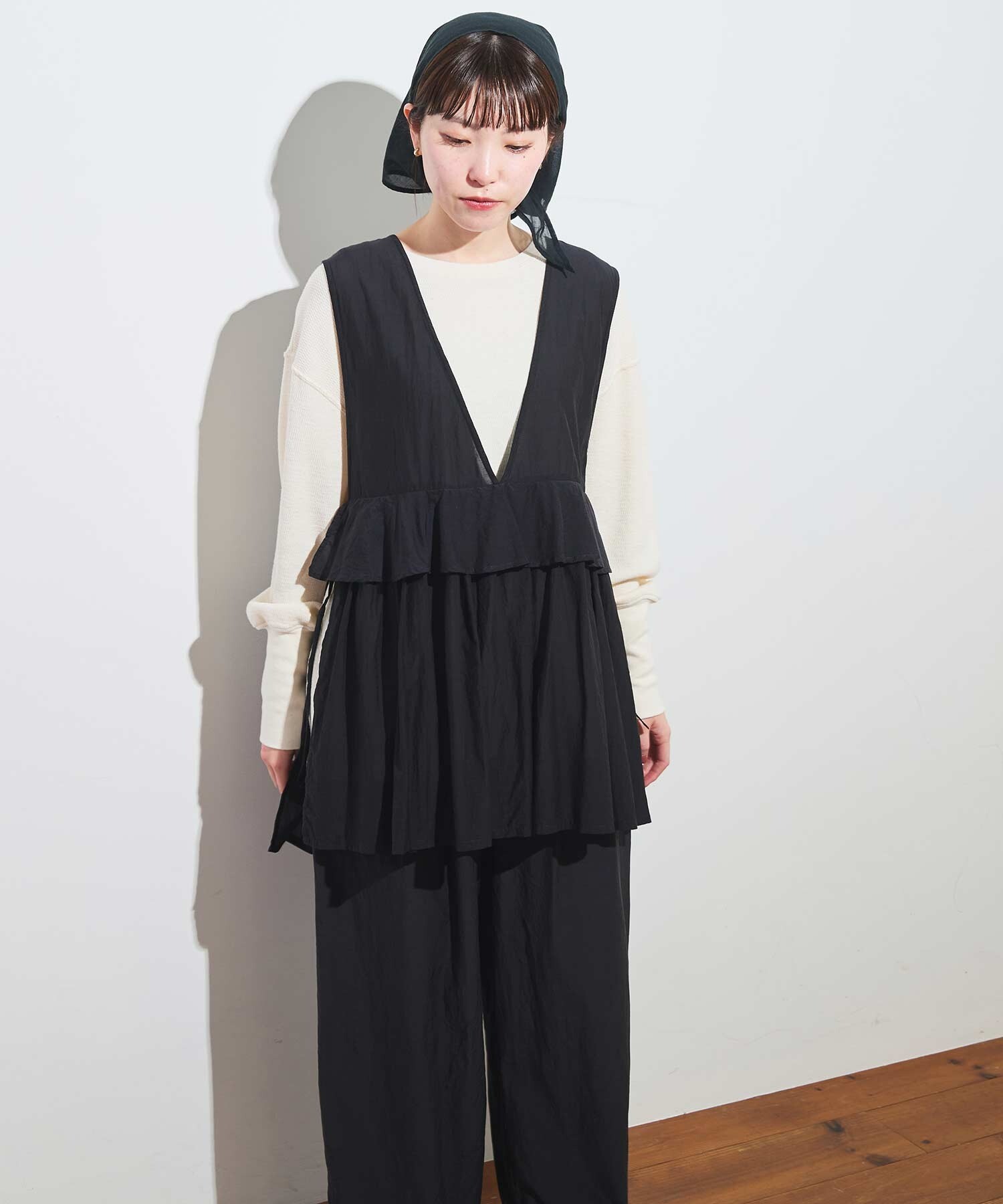 Wacoal ズゴ衣 天然素材プラス 洗えるシルク 長袖 M×2枚セット hle682-ima2.jpg