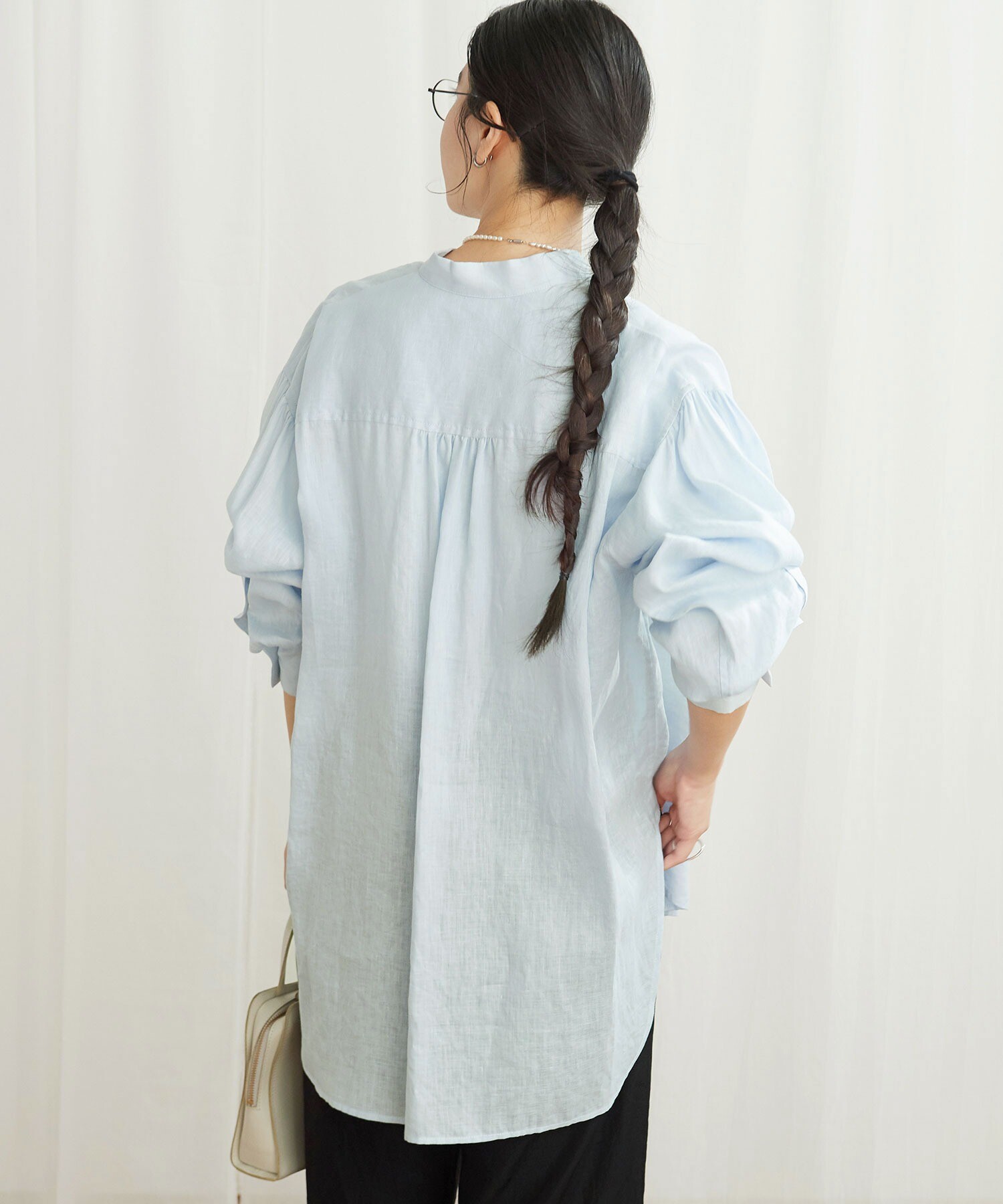 AMBIDEX Store ○LINEN summer shirt(F ピンク): l'atelier du savon