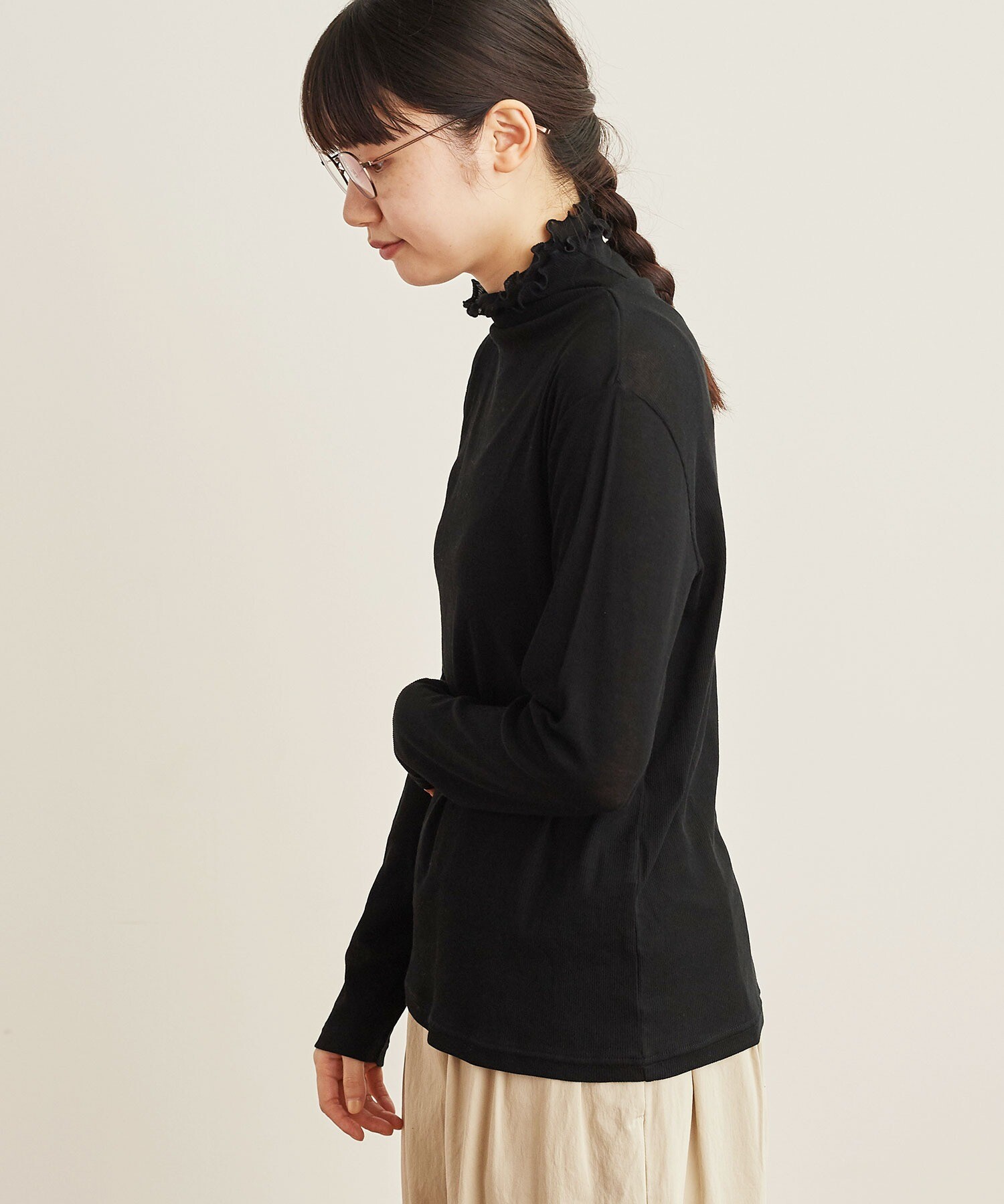 AMBIDEX Store ○MELLOW ロング スリーブ(F black): l'atelier du savon