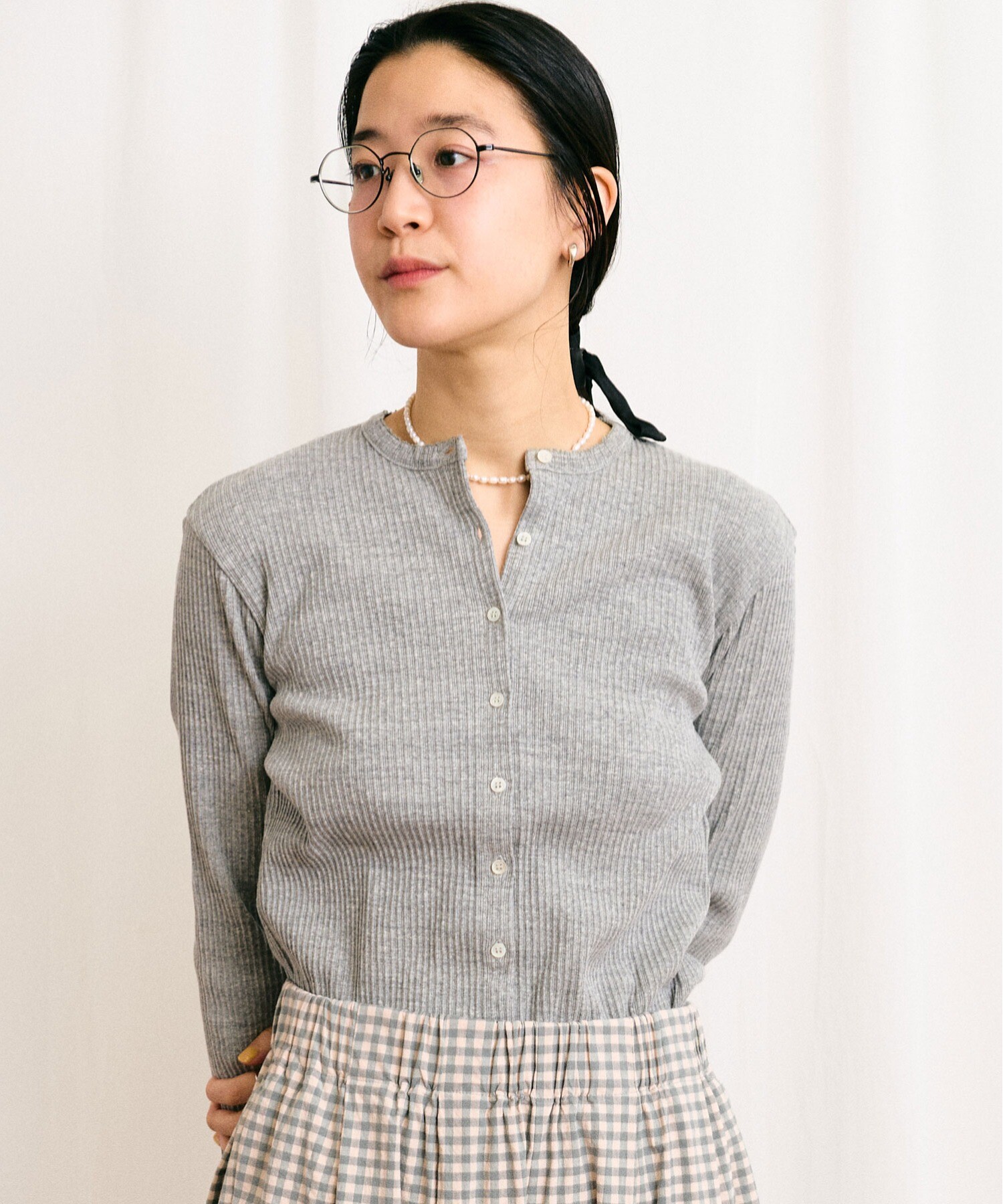 AMBIDEX Store 〇DAILY simple cardigan(F シロ): l'atelier du AMBIDEX Store 〇DAILY simple cardigan(F シロ): l'atelier du