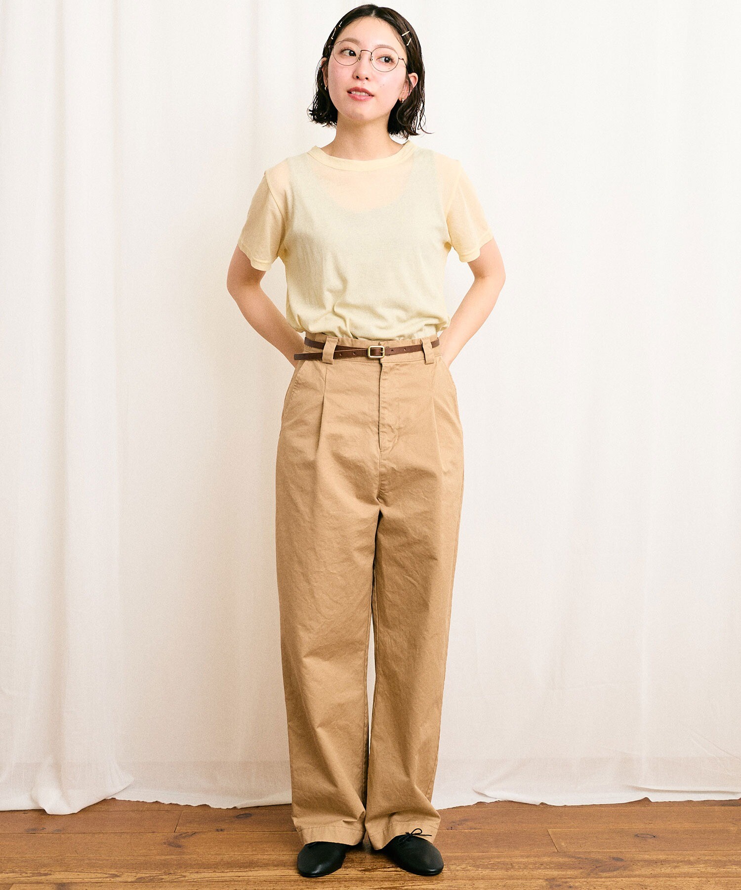 AP STUDIO - ほぼ未使用✨23SS エヴリディアイライク リネン