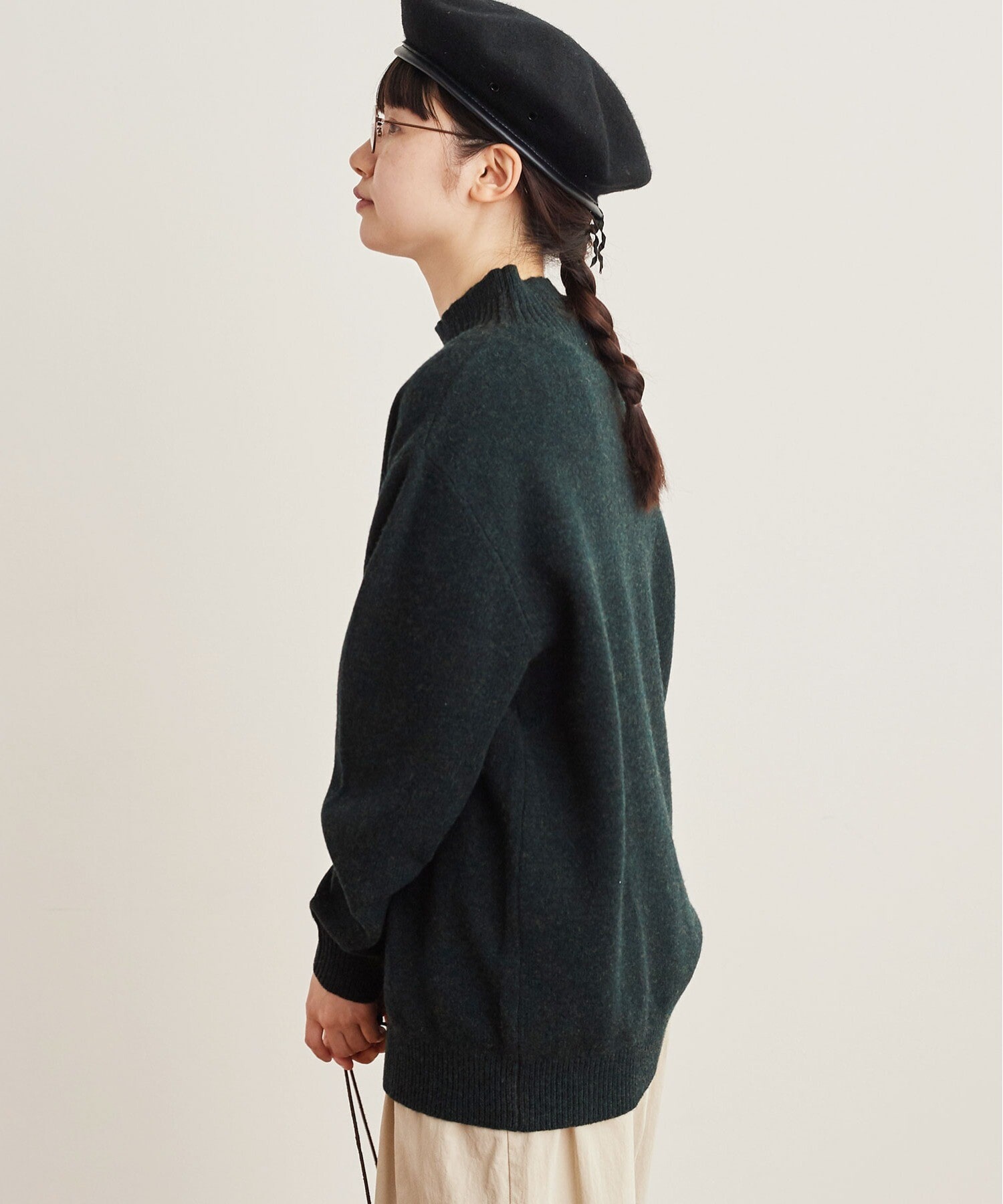 AMBIDEX Store ○daily wool ビッグ プルオーバー(F egg): l'atelier