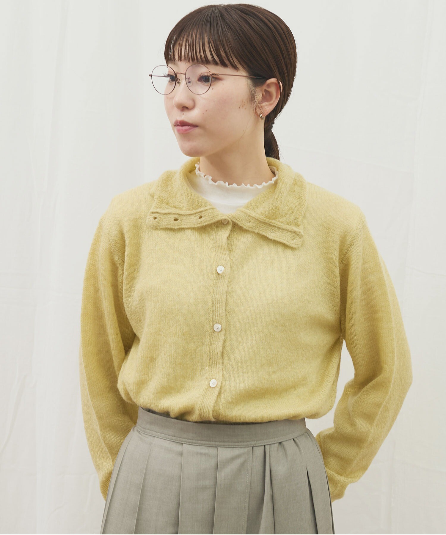 AMBIDEX Store 〇Bobo cardigan(F イエロー): l'atelier du savon