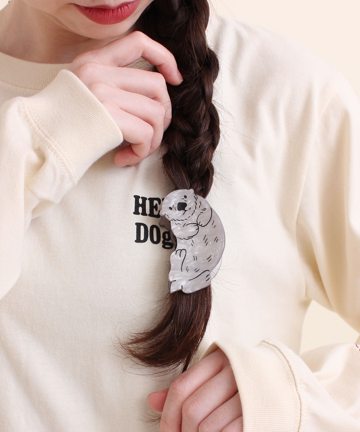 オーダーメイド商品♡ぷっくりレモン♡ベビーヘアクリップ 【公式通販】