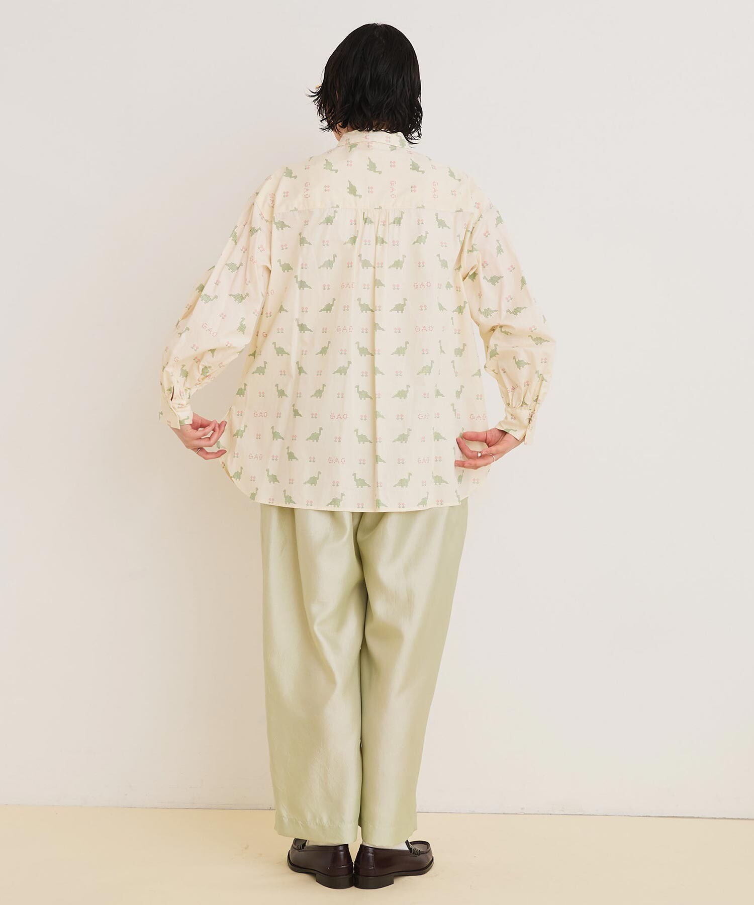 solo antiques 購入JINBOSACHIKO 個展　チュールブラウス メタリックチュールスカート | AND ON JIONE STORE（アンドオン
