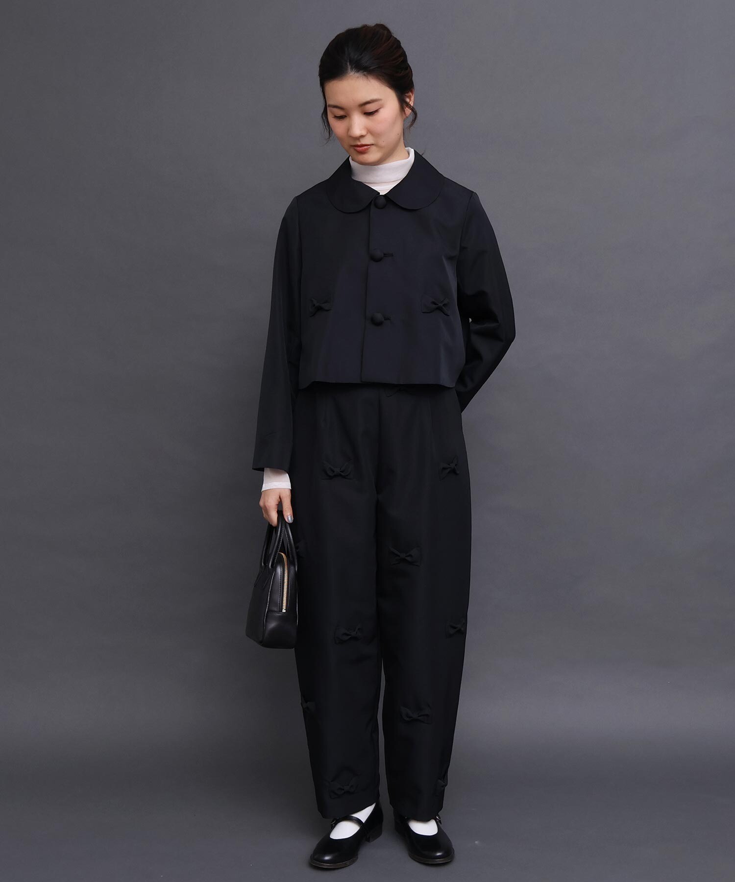 AMBIDEX Store BLACK RIBBON ジャケット (F クロ): l'atelier du savon