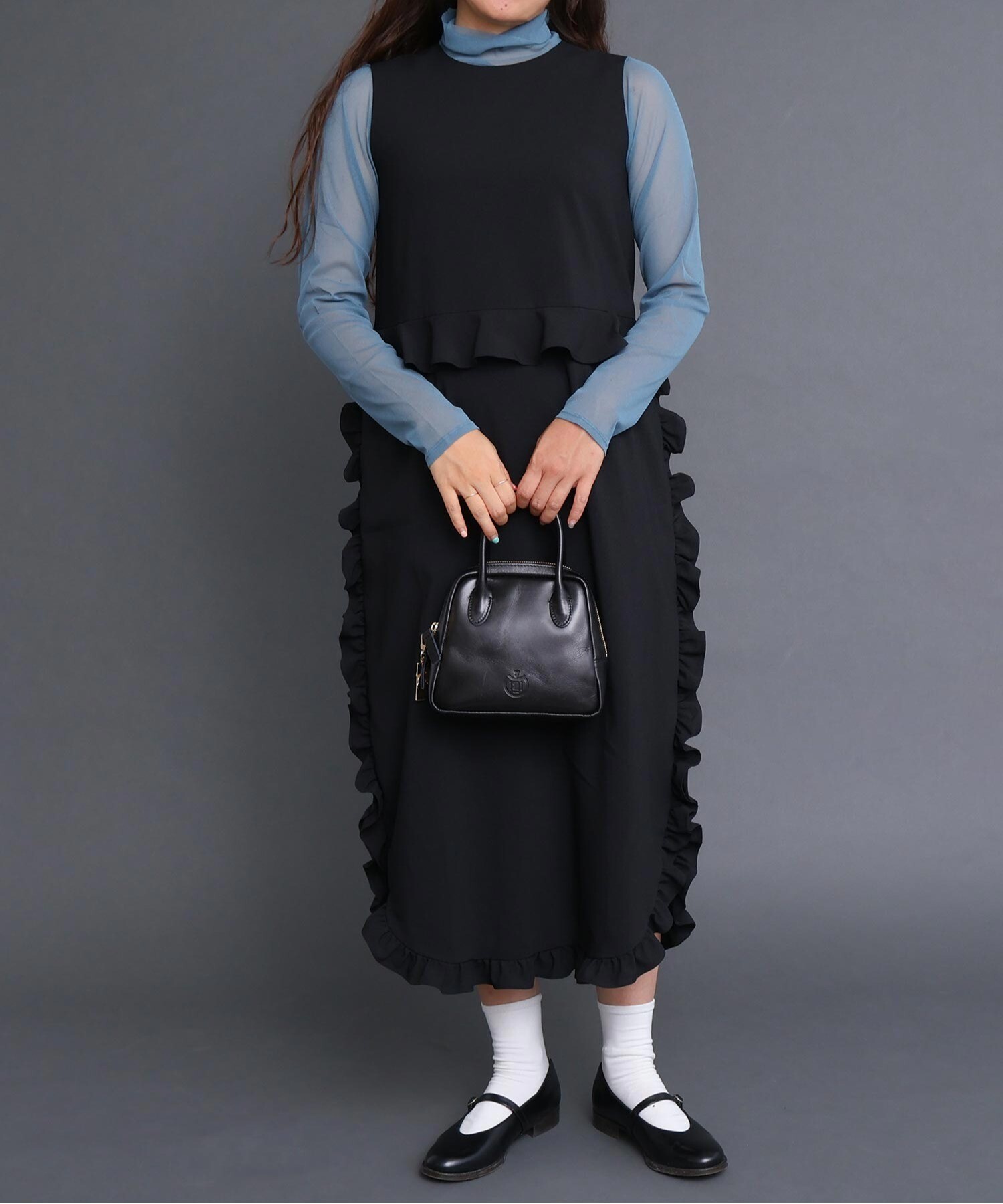 AMBIDEX Store SHELL FRILL peplum ドレス(F クロ): l'atelier du savon