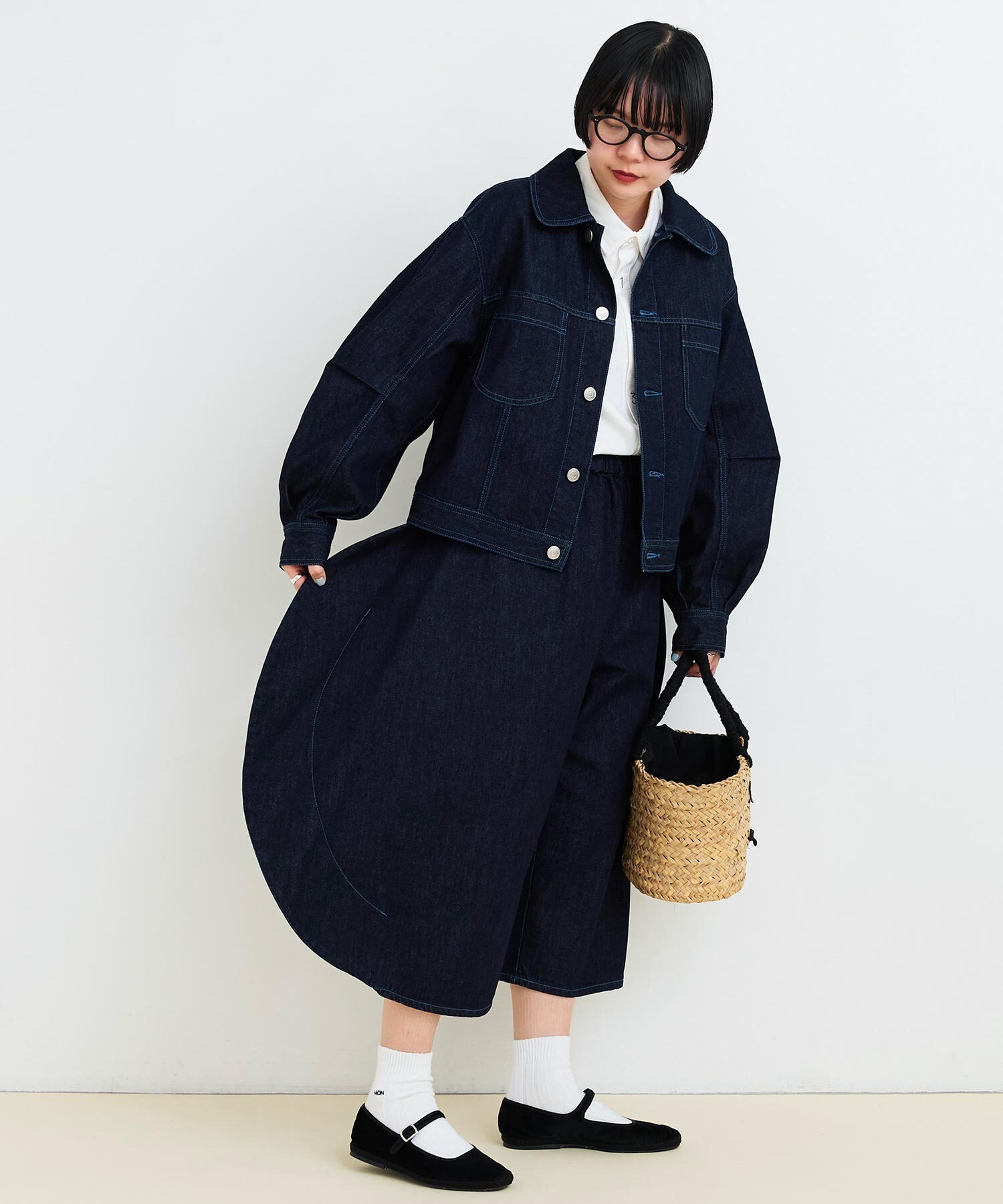 Paper Denim Cloth PDC Blue Denim Jeans Button Fly Light
